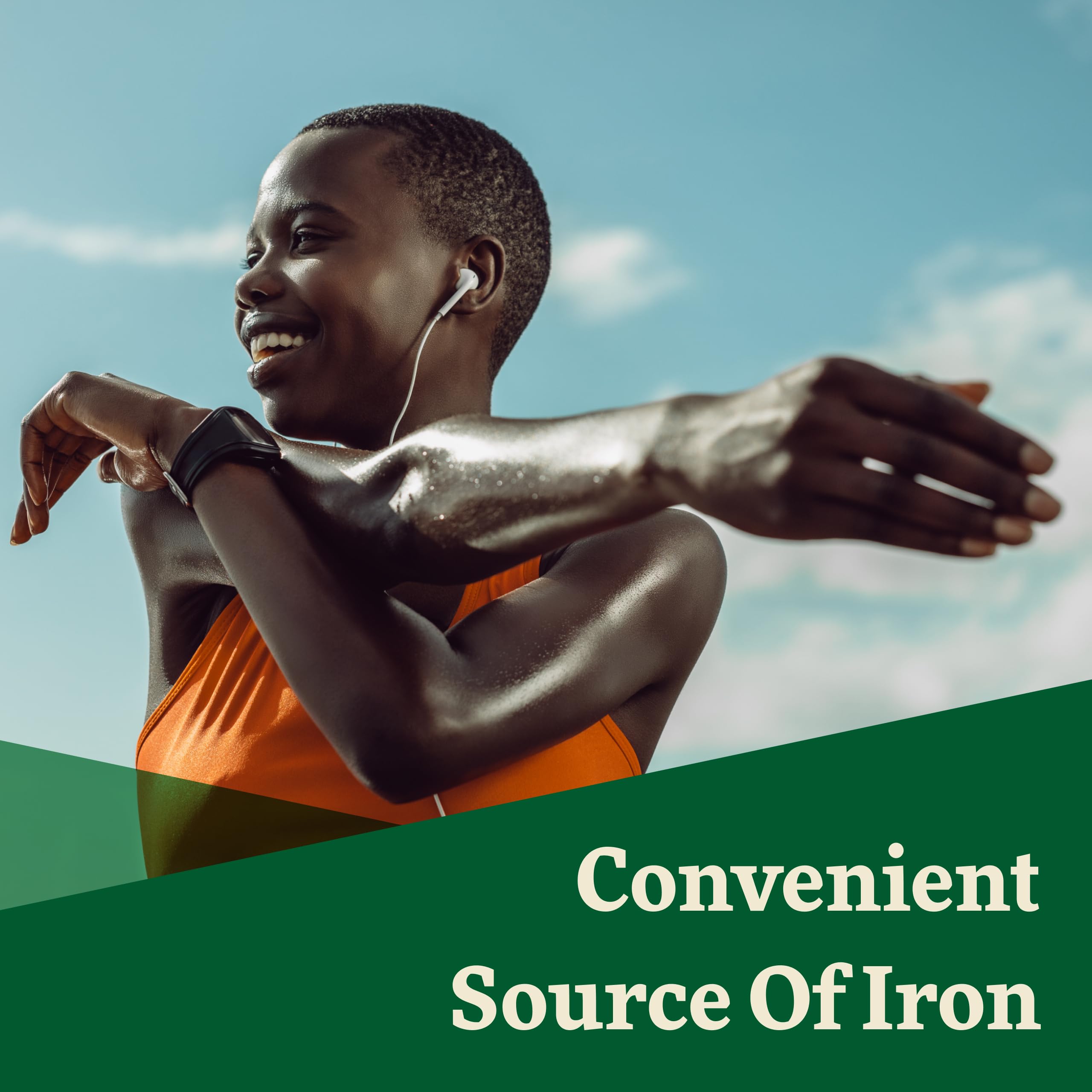 Floradix Iron Tablets - Iron Supplement with B Vitamins, Folic Acid, Vitamin C & More - Energy Support - Vegetarian & Gluten-Free - 120 Tablets (120 Servings)