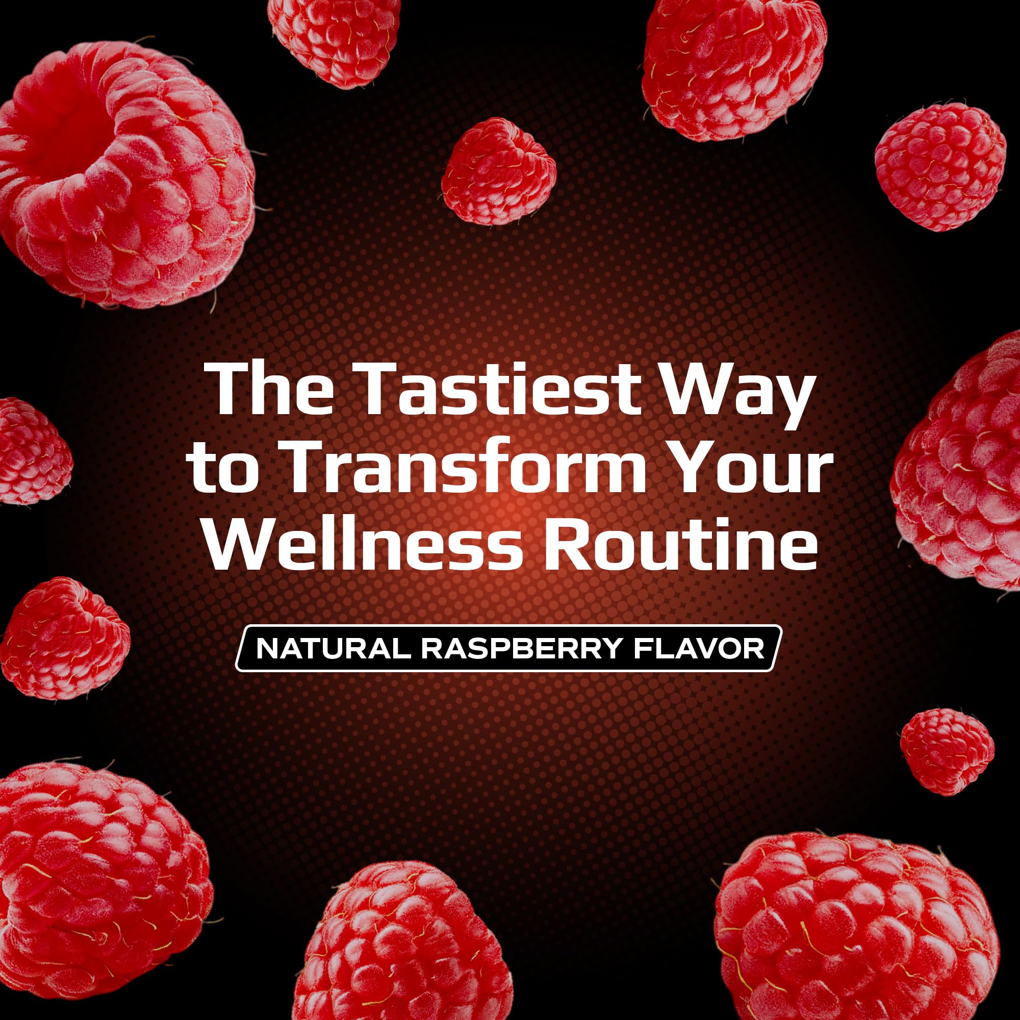 Effective Nutra Mushroom Gummies 2500mg - 10in1 Lion’s Mane, Reishi, Chaga, Cordyceps & More - Focus, Clarity, Memory, Immunity, Energy - Natural Raspberry Flavor, Vegan, Made in USA (90 Count)