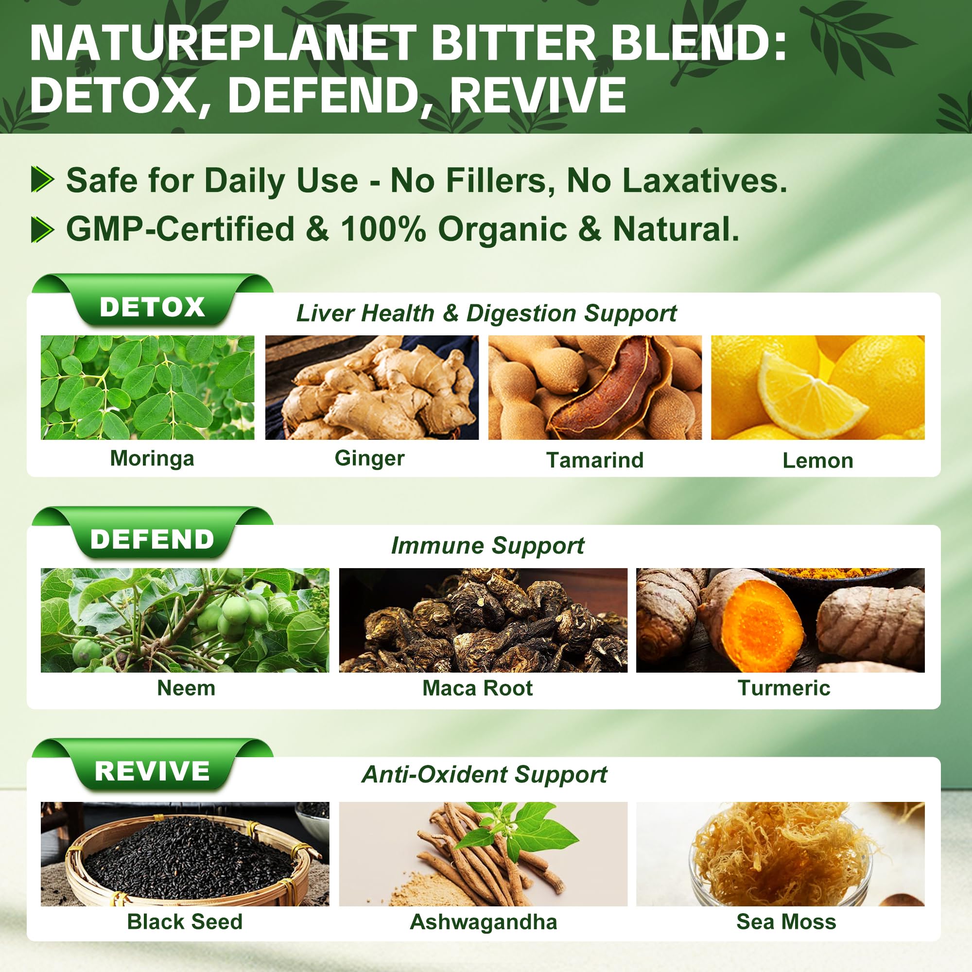 Guanábana Soursop Bitters Liquid Drops with Vitamin C, D3, B6, Soursop Fruit & Leaf Extract + 10 Bitters Botanicals for Immune Support Digestive Health Antioxidant Boost丨Non-GMO Vegan 120mL/4 Fl Oz