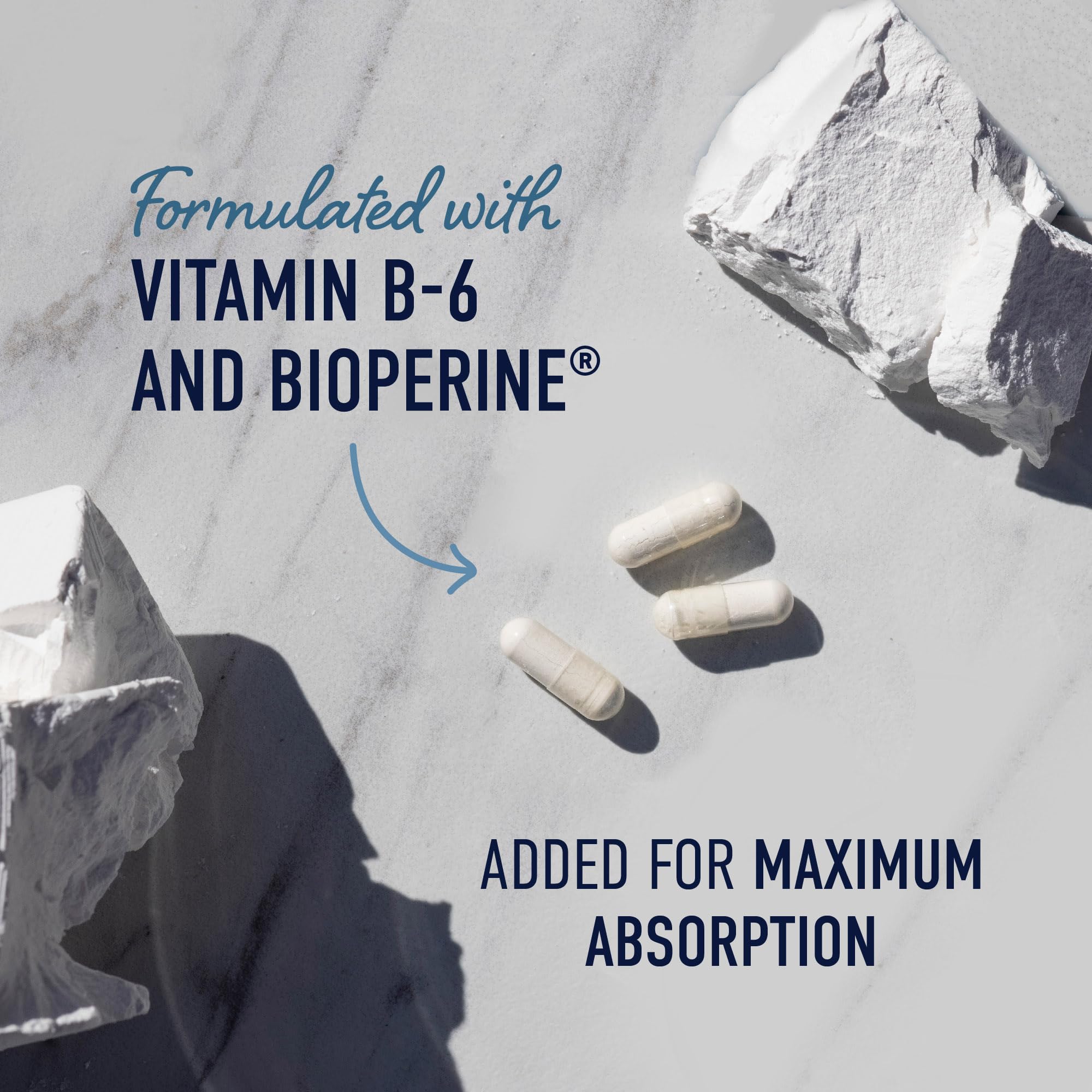 Chelated Zinc Supplements | Zinc Glycinate 30mg | Highly-Absorbable TRAACS Chelated Bisglycinate, Vitamin B6 and BioPerine | Immune Support, Acne & Energy | Non-GMO, Gluten-Free | 120 Capsules