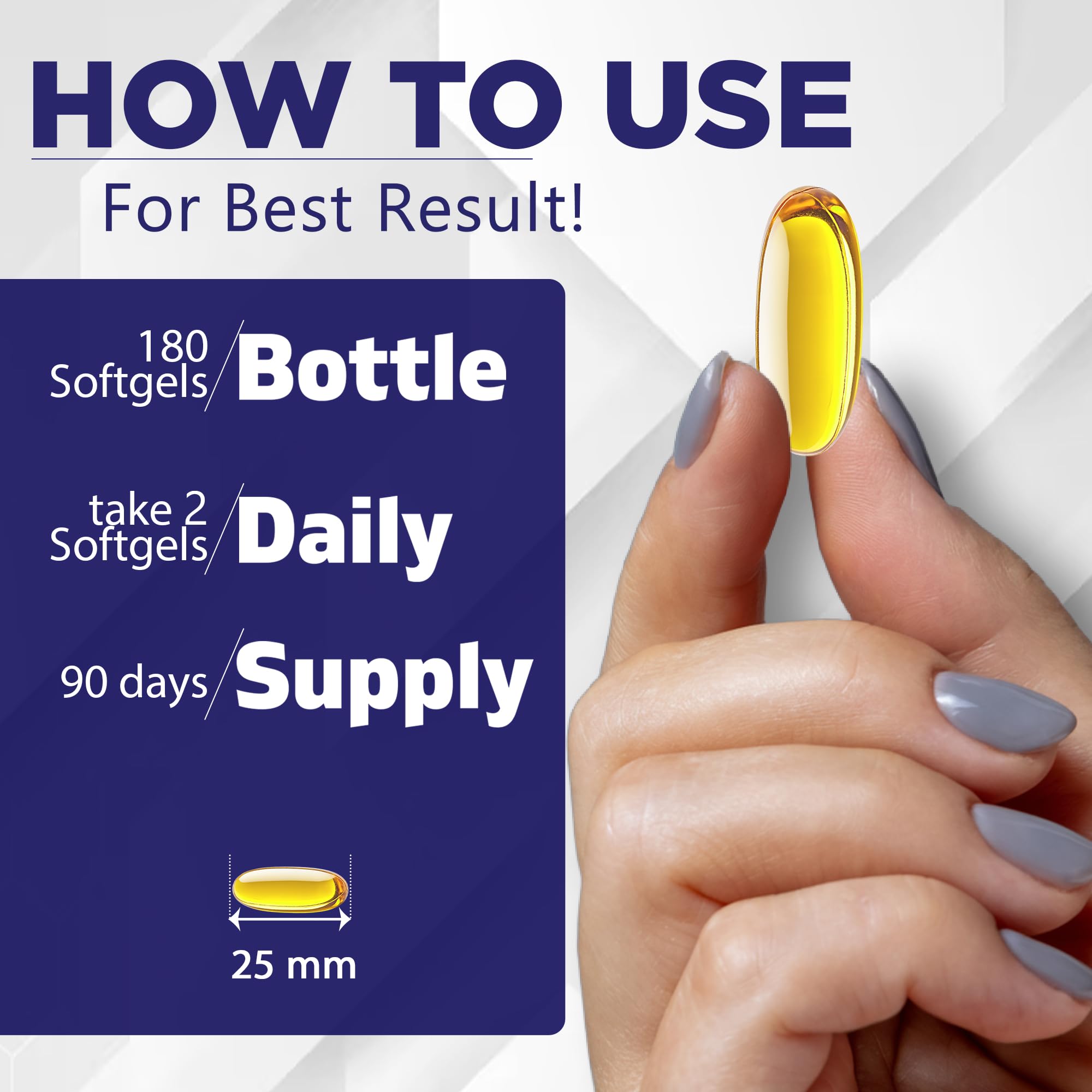 Vitamatic Pumpkin Seed Oil 2000mg – 180 Softgels (Pack of 2-360 Count)