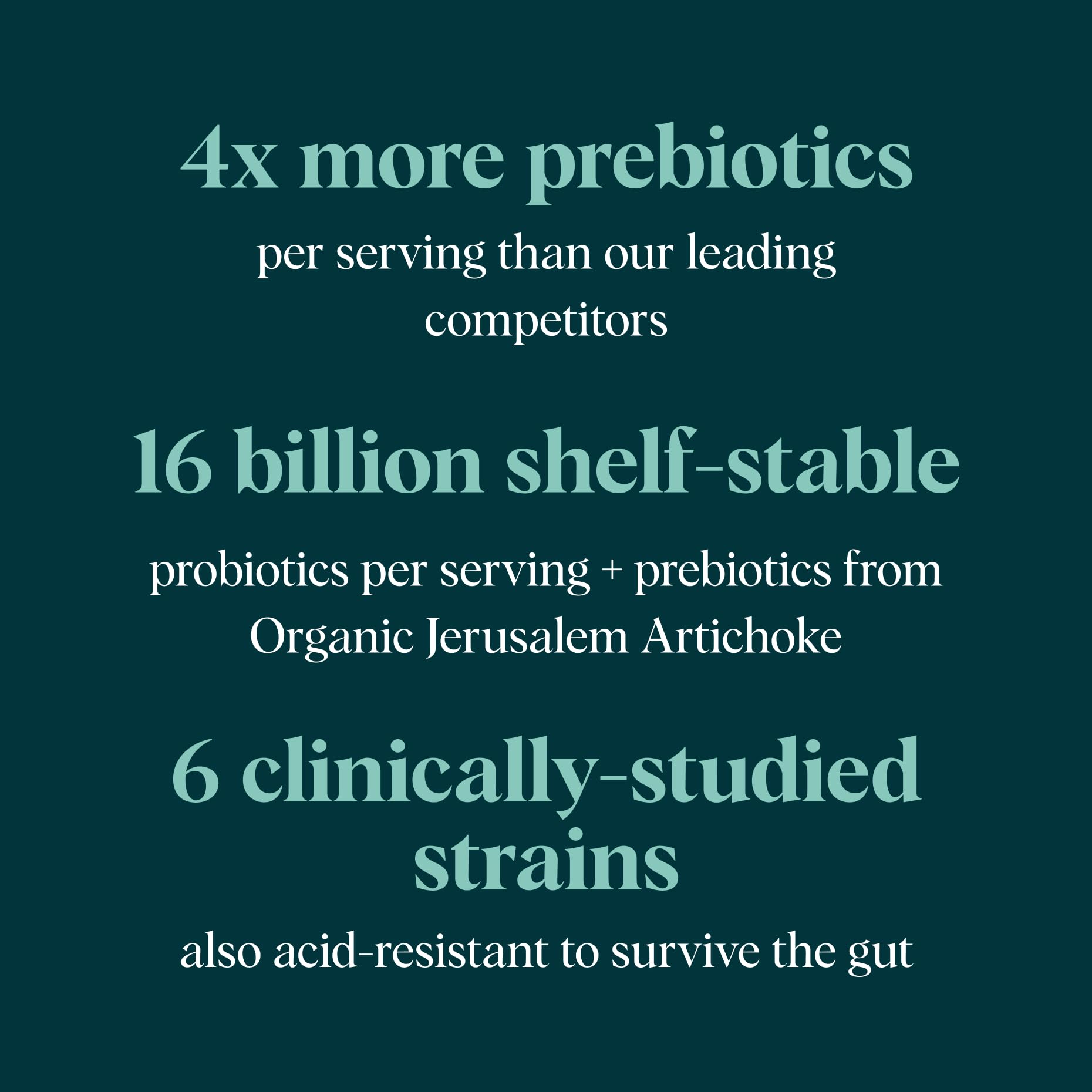 Ora Organic Probiotics with Prebiotics for Digestive Health 16 Billion CFU - Trust Your Gut - Strains - Acidophilus Lactobacillus Breve Bifidum Lactis