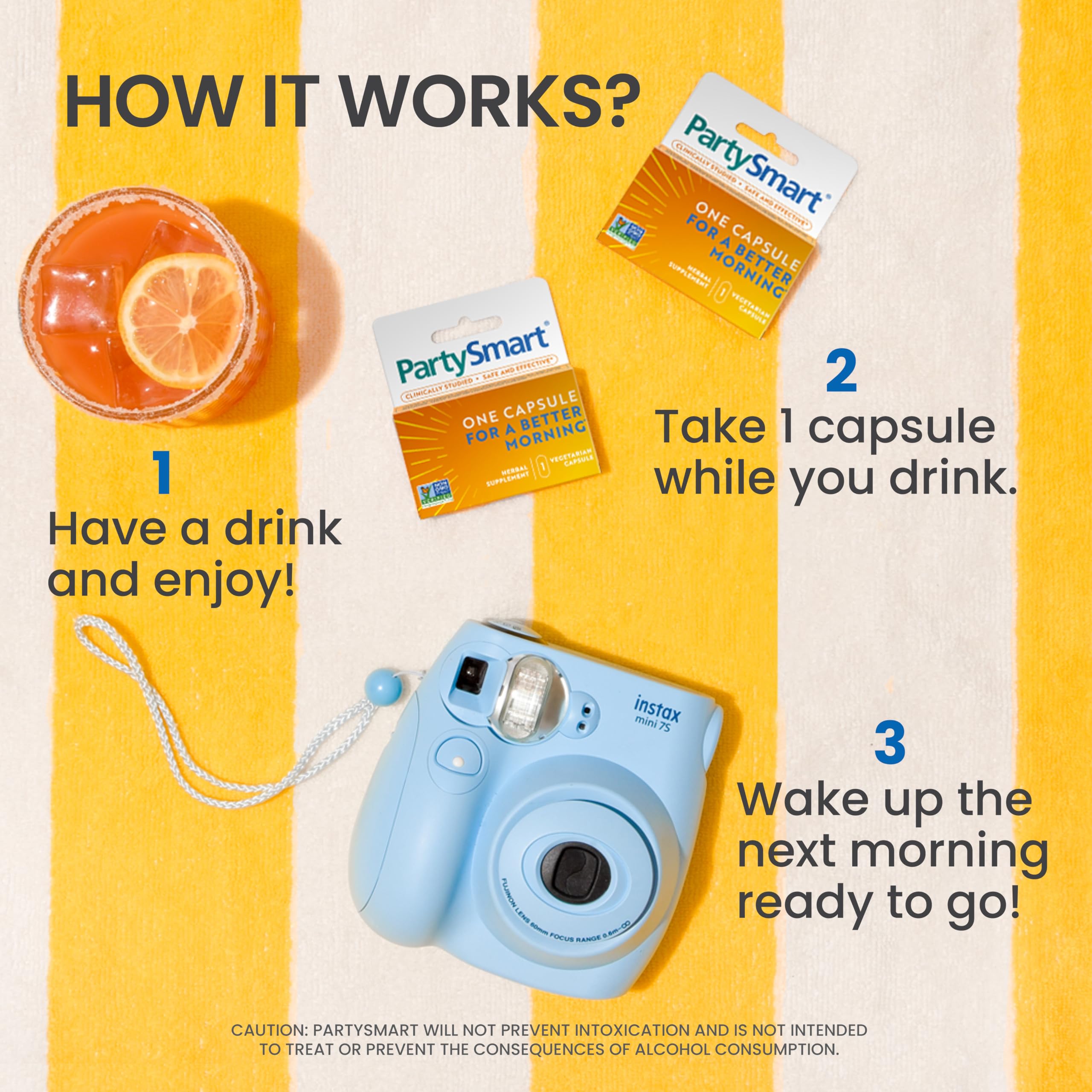 Himalaya PartySmart, 10 Individual Capsules - Alcohol Breakdown Liver Support for a Better Morning After Drinking - Plant Based, Vegan, Non-GMO, Gluten Free, Clinically Studied