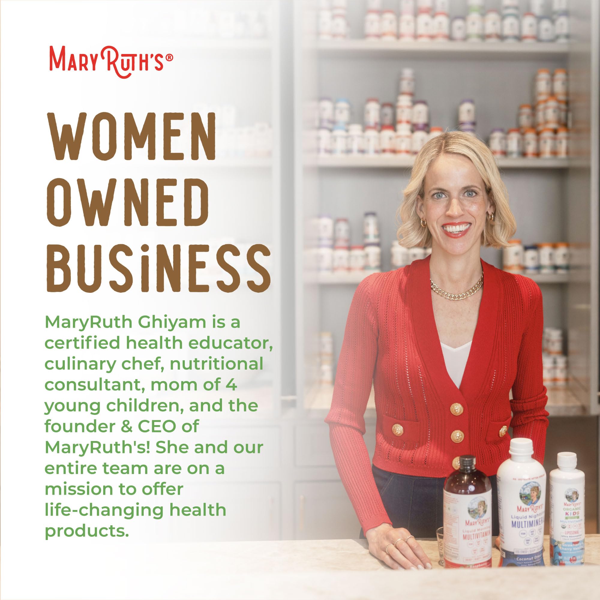 MaryRuth’s USDA Organic Maca Root Liquid Drops | Vegan | Non-GMO | Gluten Free | Alcohol Free | 1 Fl Oz