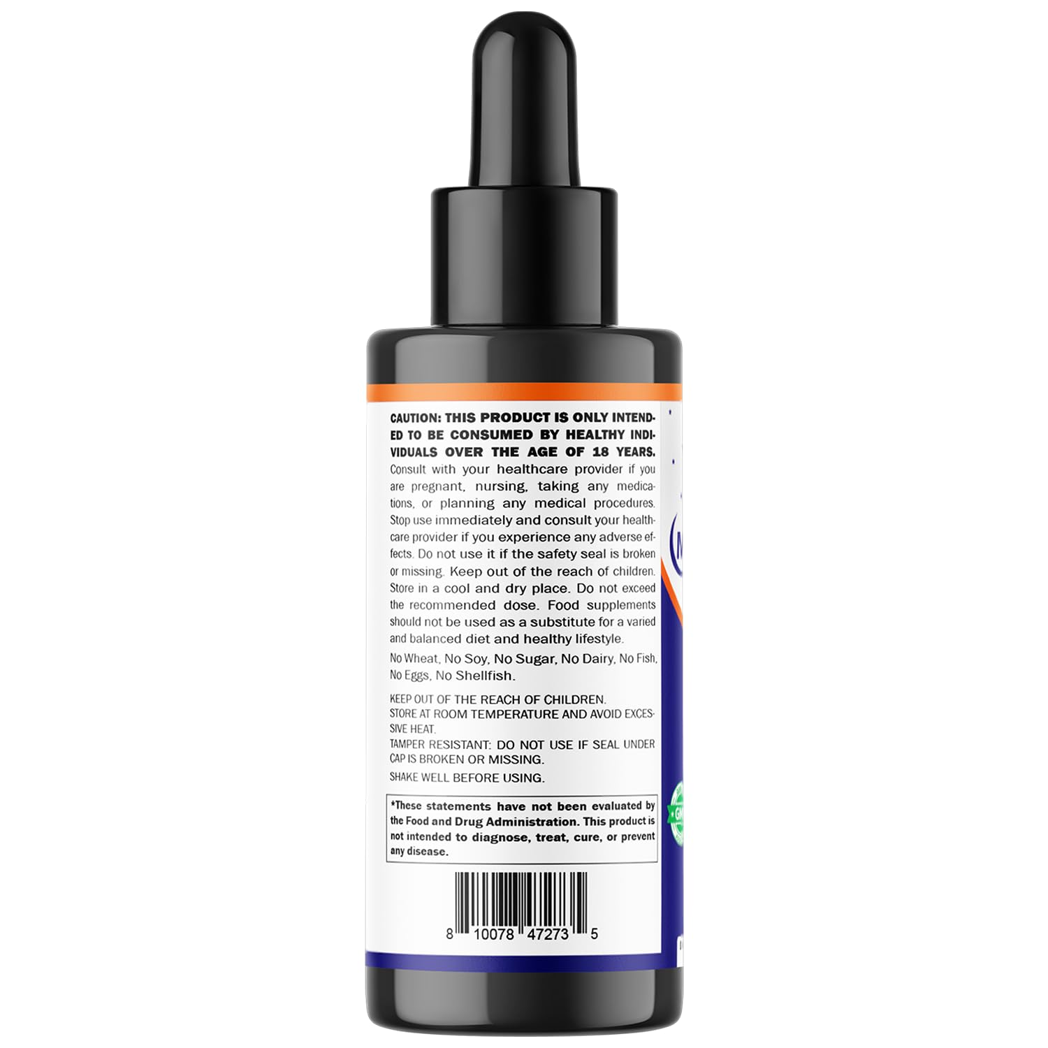 Vitamatic 2-Pack Melatonin 20mg Liquid Drops - 2 fl oz (59 ml) Each - Natural Berry Flavor - Non-GMO, Vegetarian Supplement for Adults