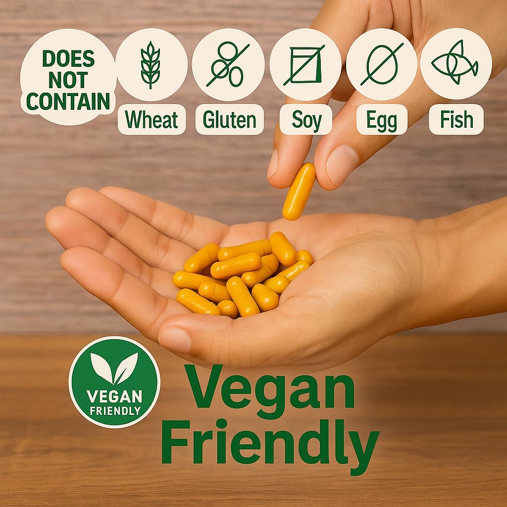 Me First Living Turmeric Curcumin 1000 mg 95% Curcuminoids, Bioperine 10 mg, 19x More Potent Than Others, Increased Absorption, Non-GMO, Organic Turmeric, Vegan, Gluten Free, 60 Capsules