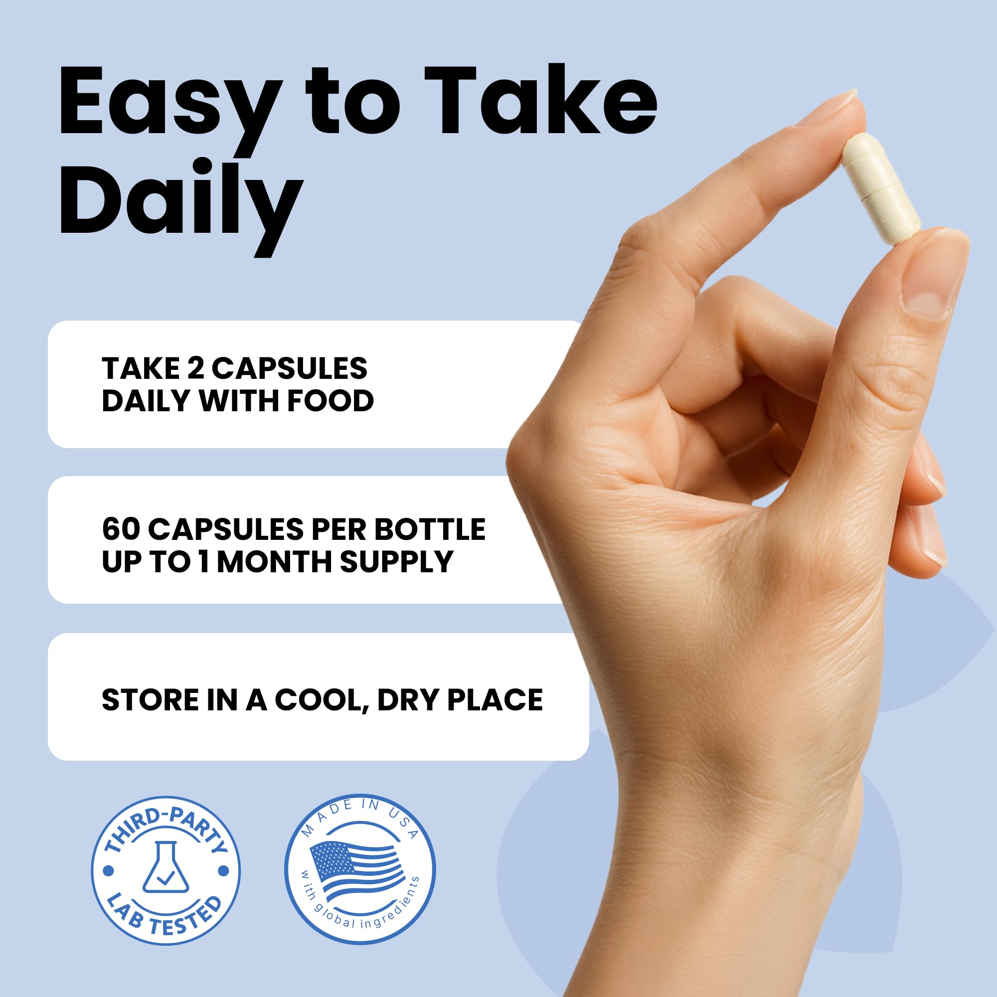 Luma Nutrition Premium Glutathione Supplement - 500mg - L-Glutathione - Antioxidant Support - Reduced - Liver Support - 60 Capsules