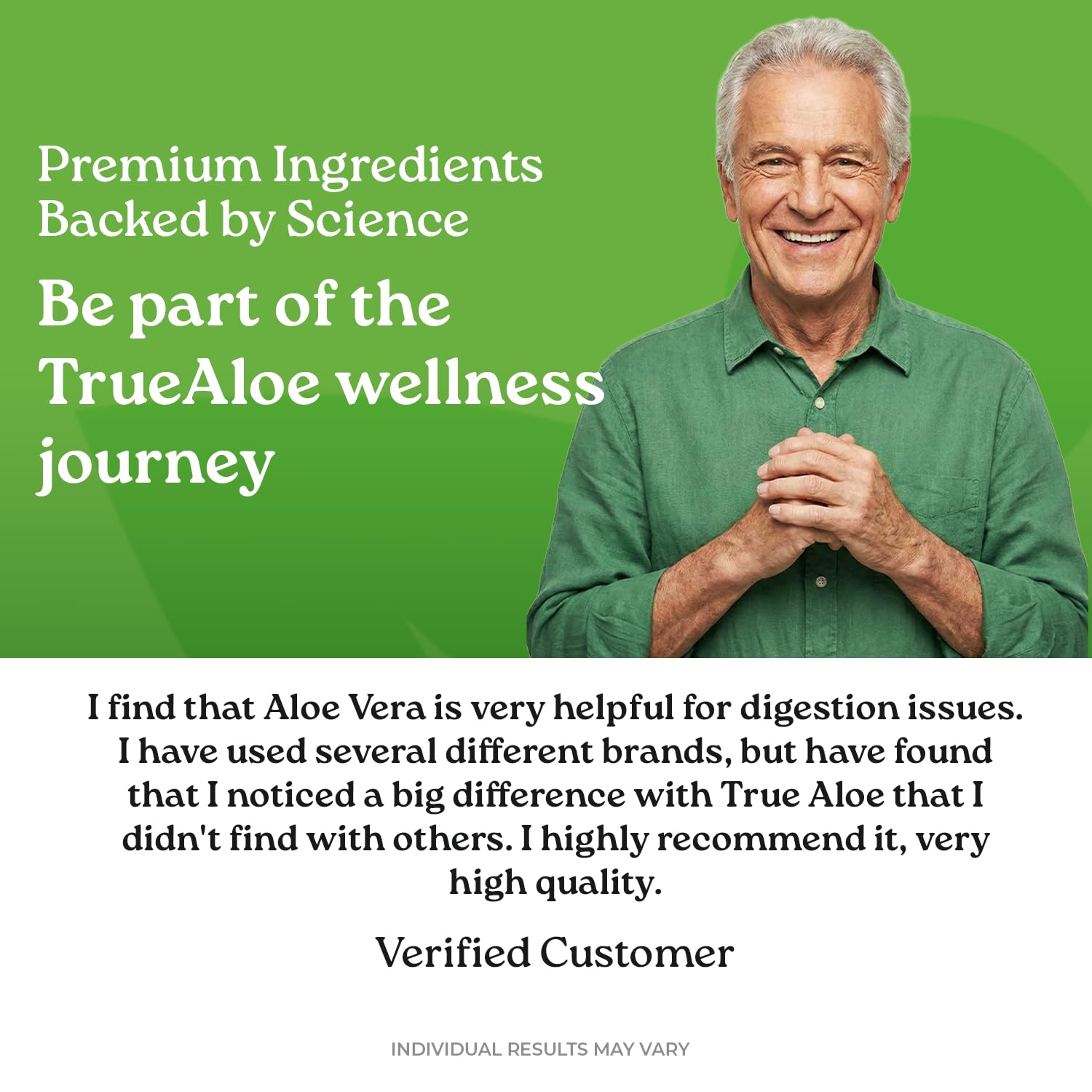 NatureCity True-Aloe Gut Health Support – 80,000mg Aloe Vera Gel Equivalent Per Serving – Organic Aloe Vera (120 Capsules) for Digestive, Skin & Joint Support | Small Easy-to-Swallow Pills