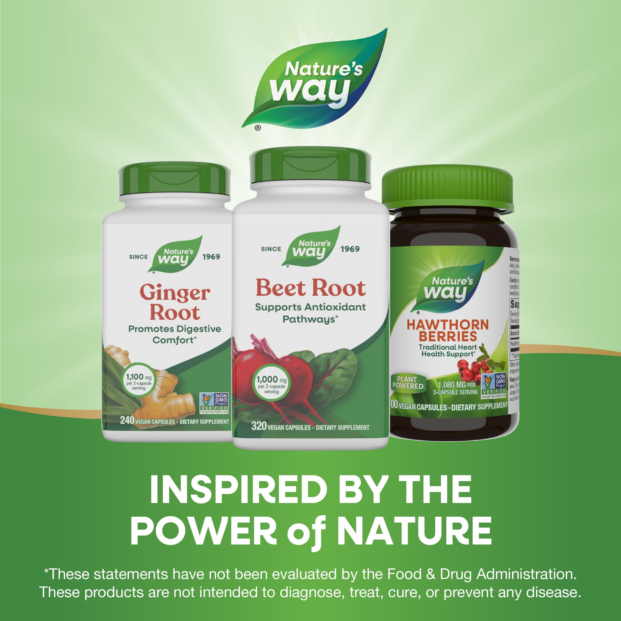 Nature's Way Beet Root Capsules, Supports Antioxidant Pathways*, Helps Neutralize Free Radicals*, 1000 mg per 2-Capsule Serving, Vegan, 320 Count (Packaging May Vary)