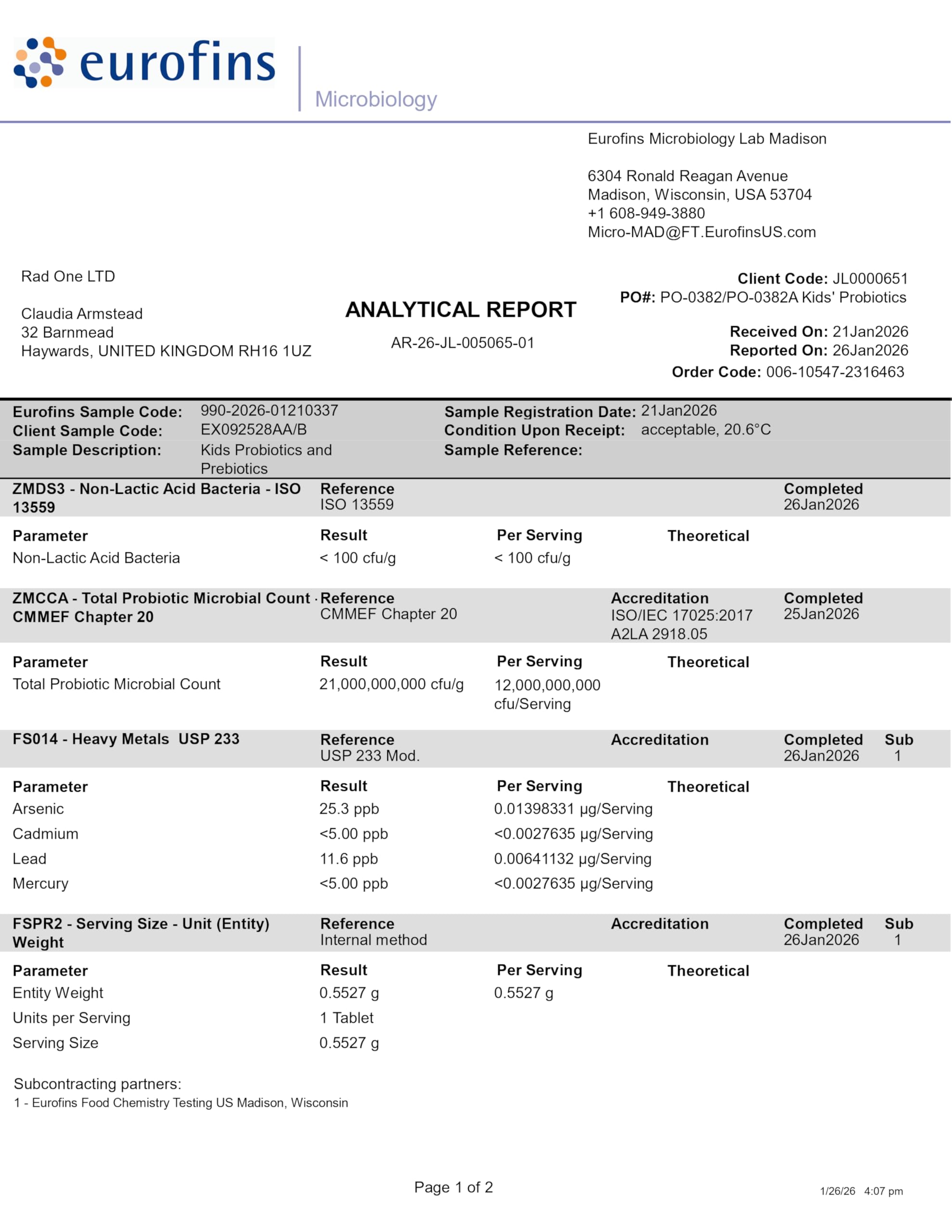 Intelligent Labs Kids/Children Probiotics 6 Billion CFU with Prebiotics, PHGG & FOS, Once-Daily Chewable, Great Taste, 10x Effectiveness, 60-Day Supply, Third-Party Verified