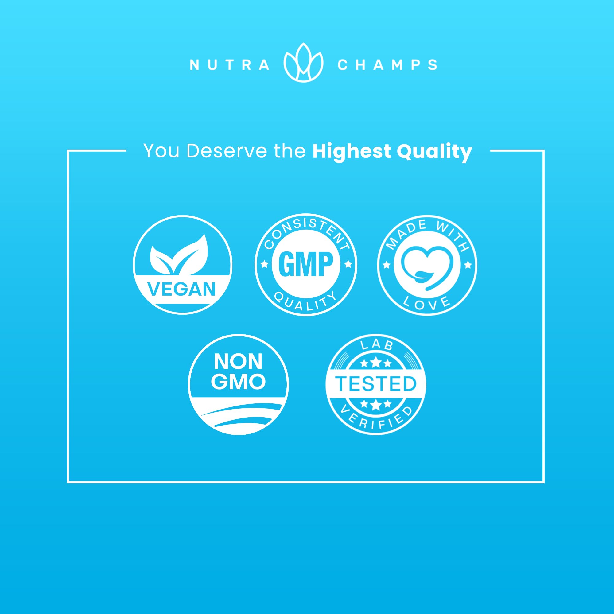 NutraChamps Collagen Boosting Gummies, Collagen Booster Gummy for Natural Collagen Production, Vegan Pectin Supplements Chews for Women & Men, 60 Peach Vitamins Gummies