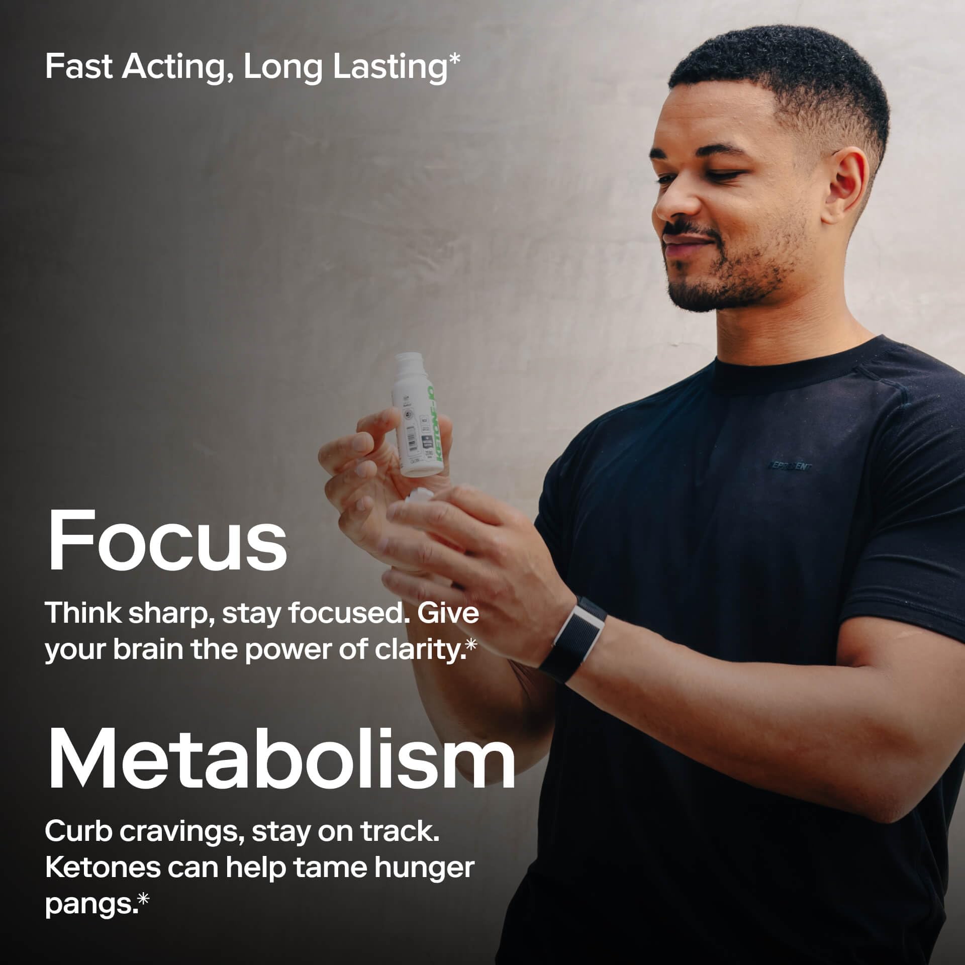 Ketone-IQ Ketone Energy Shots - 100mg Green Tea Caffeine, 5g Exogenous Ketones, and B Vitamins - 24 On The Go Caffeine Shots - Fast Acting Energy Drink (Raspberry Lemonade)