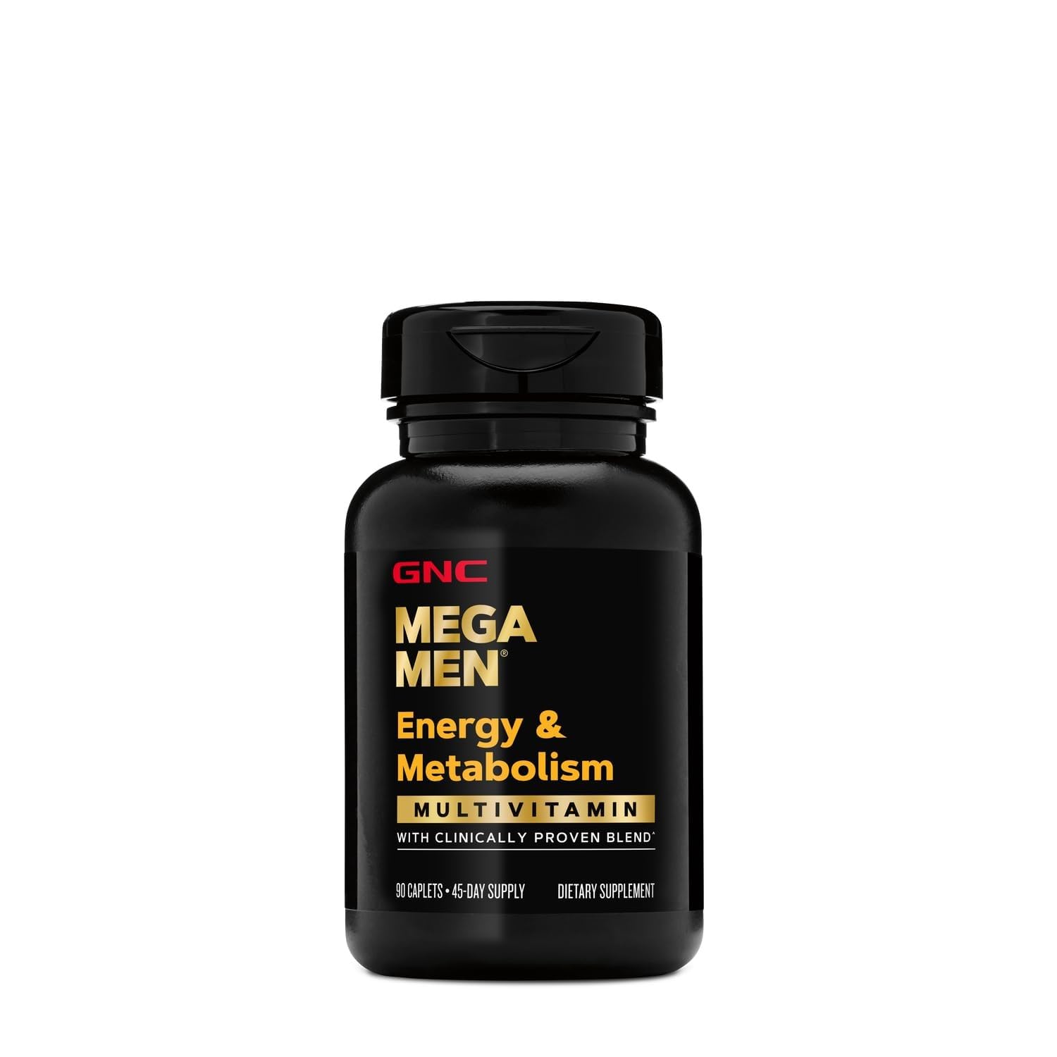 GNC Mega Men Energy & Metabolism Multivitamin | Antioxidants and Increased Calorie Burning | 90 Count