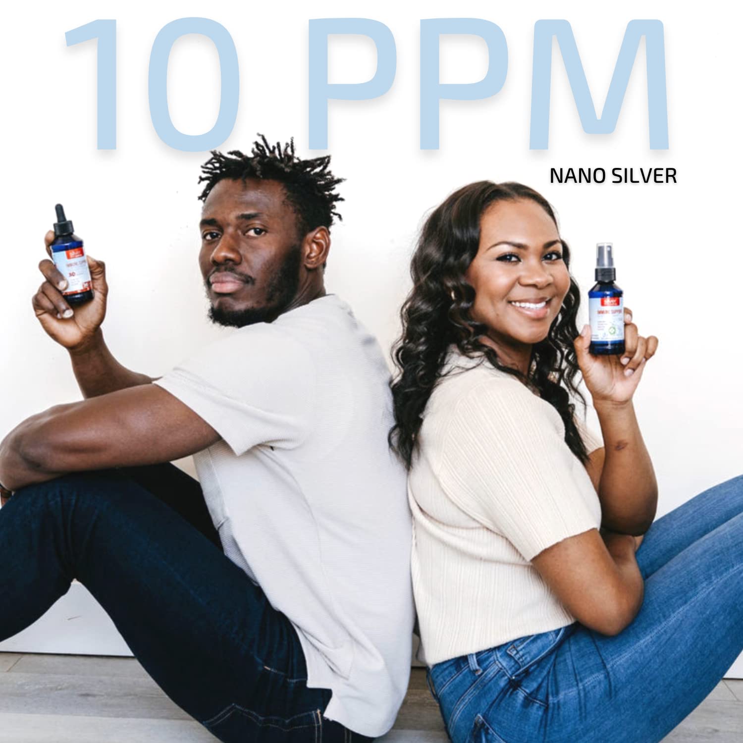 Silver Biotics Patented Multivalent SilverSol Technology | Ag₄O₄ 10 PPM Immune Support | Bio-Hacking Immune Building Natural Support | 4 oz. Sprayer