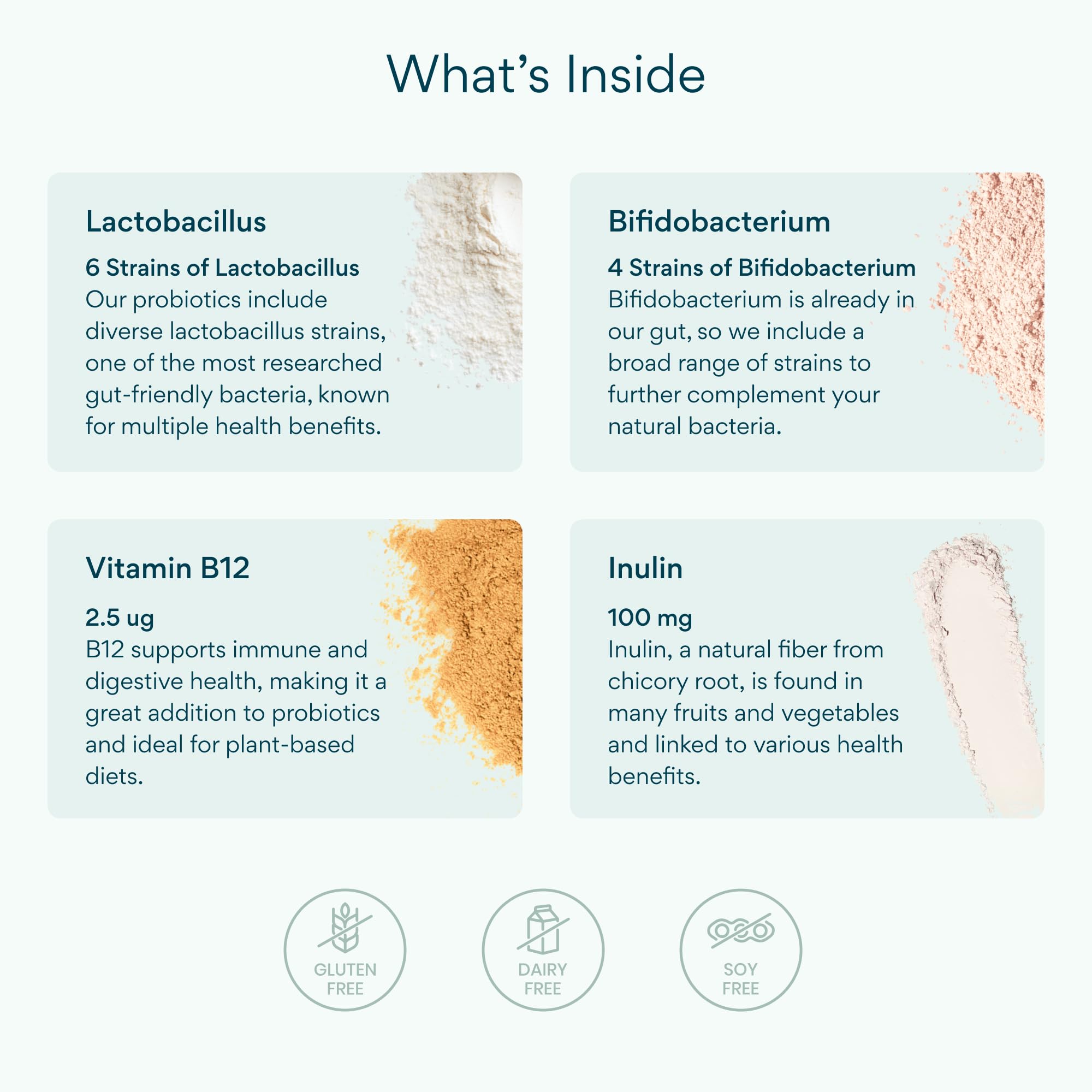 Bettervits Probiotics for Women & Men – 75 Billion CFU | Digestive Health and Gut Support Prebiotic | 14 Clinically Studied Strains with Vitamin B12, Lactobacillus and Inulin Fiber | 30 Capsules