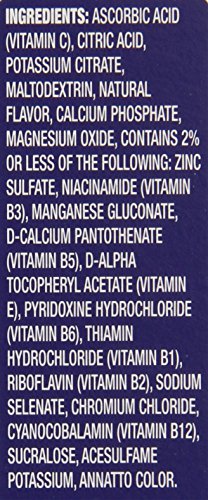 Super C Vitamin & Mineral Drink Mix, Orange, 6 CT Singles To Go, Pack Of 12 (72 Total Packets)