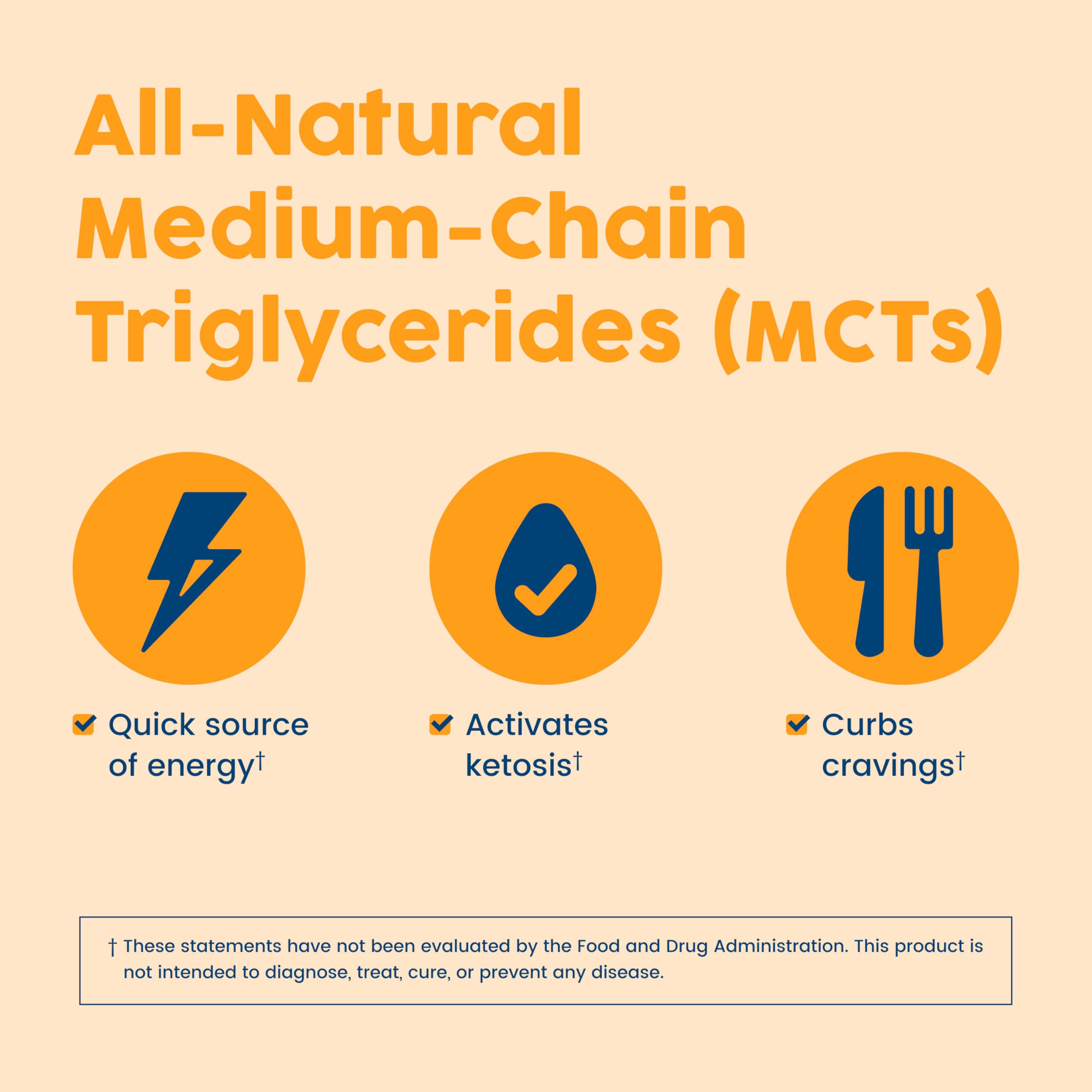 NativePath MCT Oil Powder Supplement - Unflavored MCT Powder with Keto-Friendly C8 MCTs. Free of Dairy, Gluten and GMOs, 25 Servings