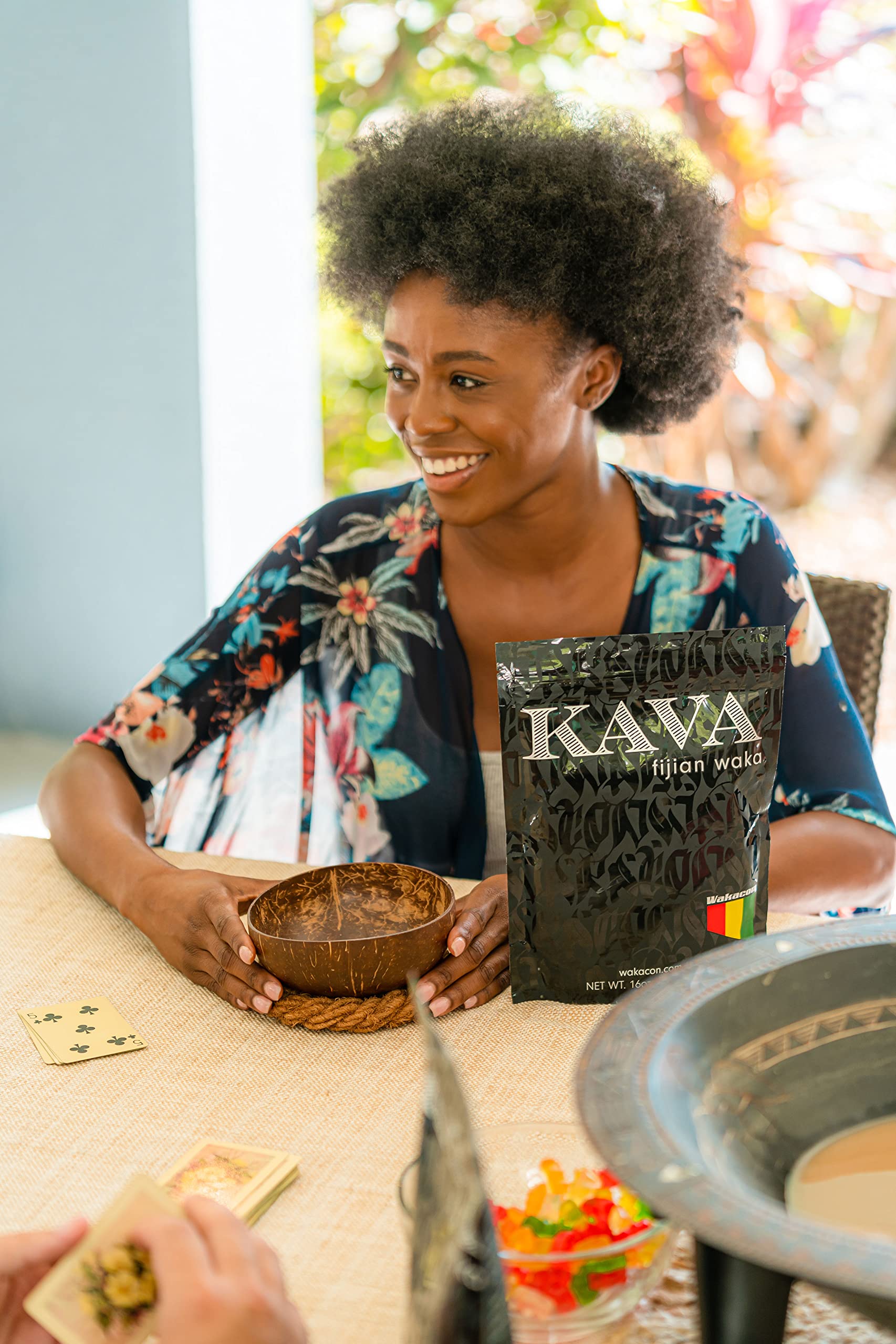 Wakacon Kava Waka Powder – Authentic, Noble Kava Root Powder from Fiji – Premium, Responsibly Sourced, 16 Oz