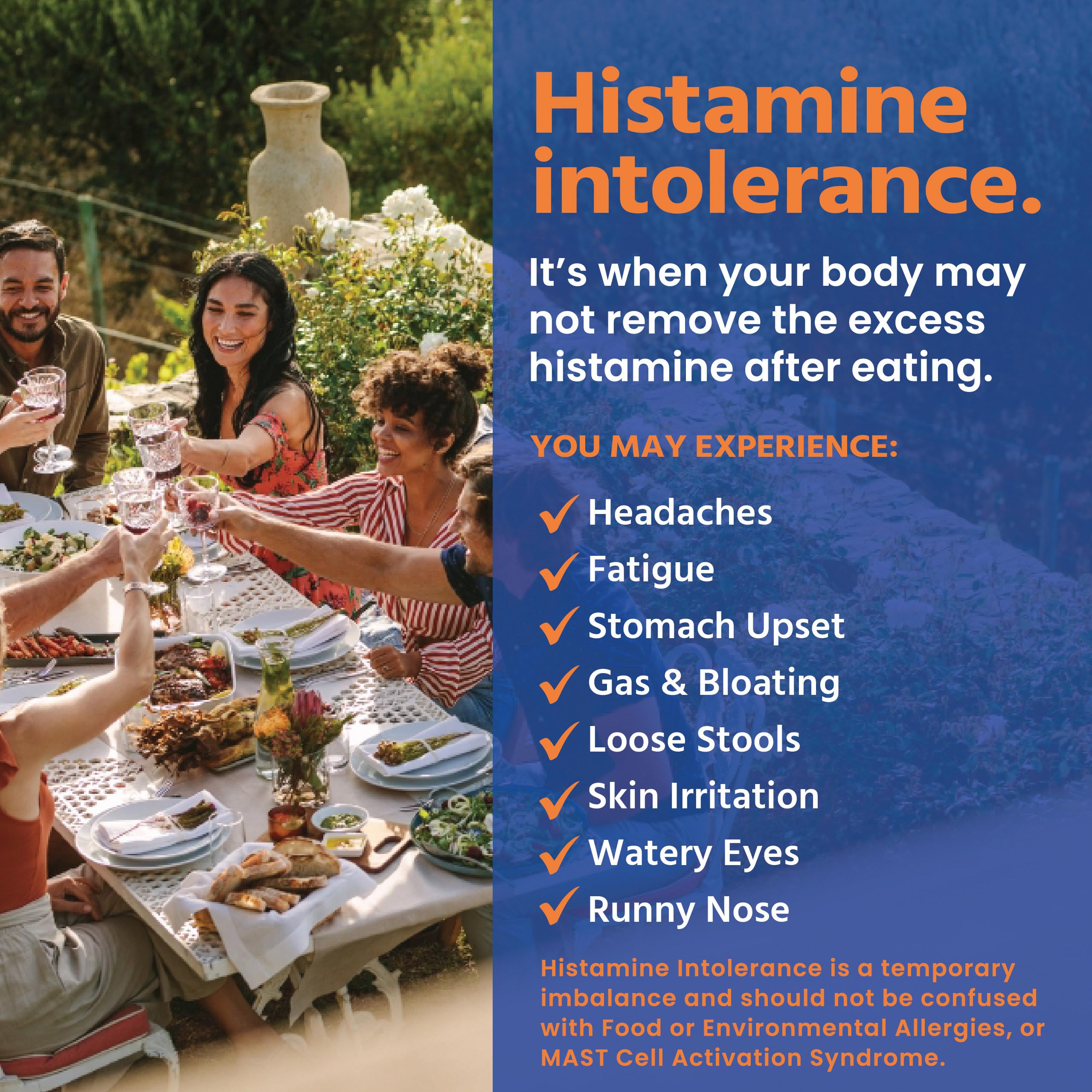 Medagel HISTAsolv Extra Strength DAO Enzyme Supplement for Histamine Food Intolerance - Eases Digestive Discomfort - Patented Tech - Made in Austria - 60 Pack