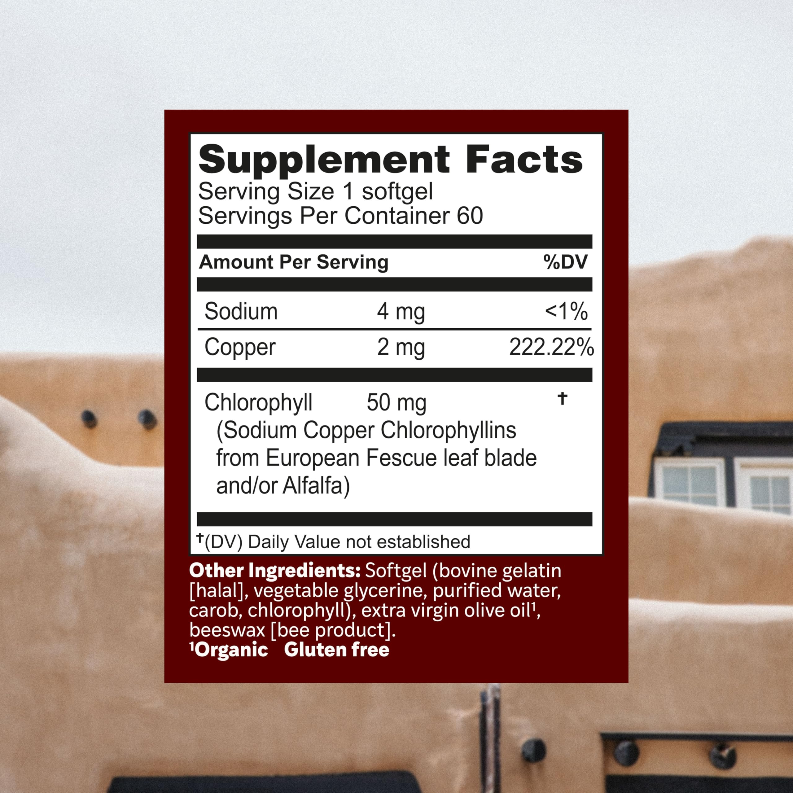 Herbs Etc. ChlorOxygen Chlorophyll Concentrate - Aids Healthy Blood Circulation - High-Altitude Environment Support - Energy Support - 60 Softgels (60 Servings)