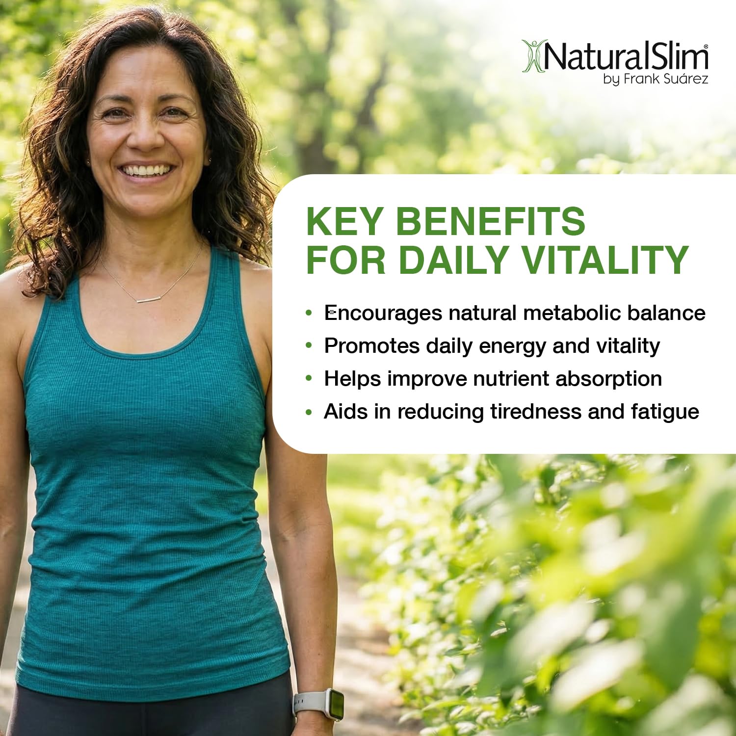 NaturalSlim Metabolic Vitamins, Multivitamin for Women & Men, Supports Energy, Metabolism & Nutrient Absorption with Digestive Enzymes, Womens Multivitamin with B-Complex & Niacin 1 Pack