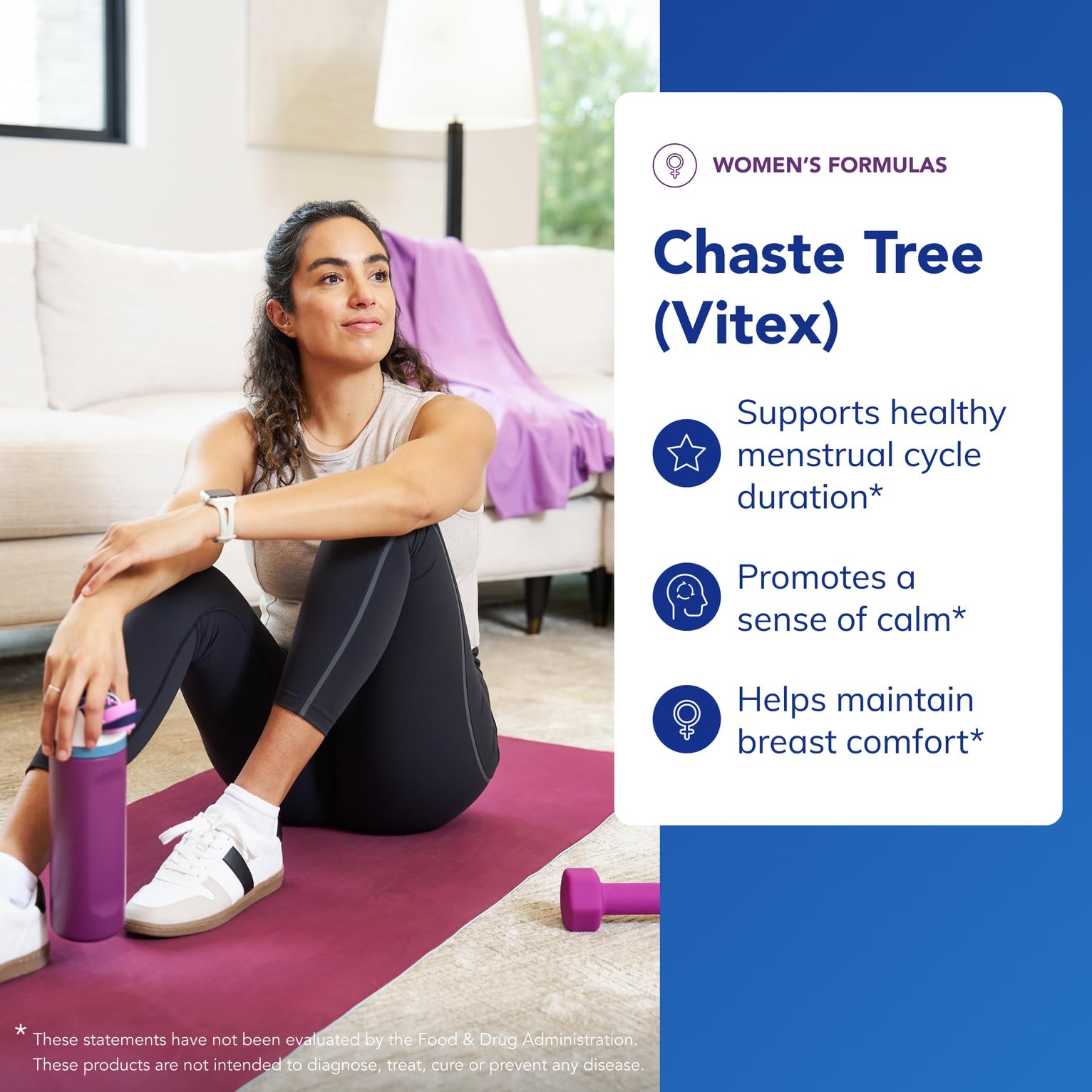 Pure Encapsulations Chaste Tree (Vitex) - Supports Menstrual Cycle Regularity - for Breast Comfort* - Women's Supplement - Hormonal Balance Support - Non-GMO & Vegan - 60 Capsules