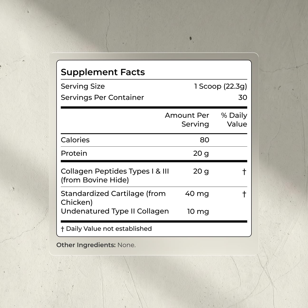 Blueprint Bryan Johnson Hydrolyzed Collagen Peptides Powder – Type I, II & III Collagen for Women & Men – Unflavored Protein Supplement for Hair, Skin, Nails, Joints & Cartilage – 20g – 30 Servings