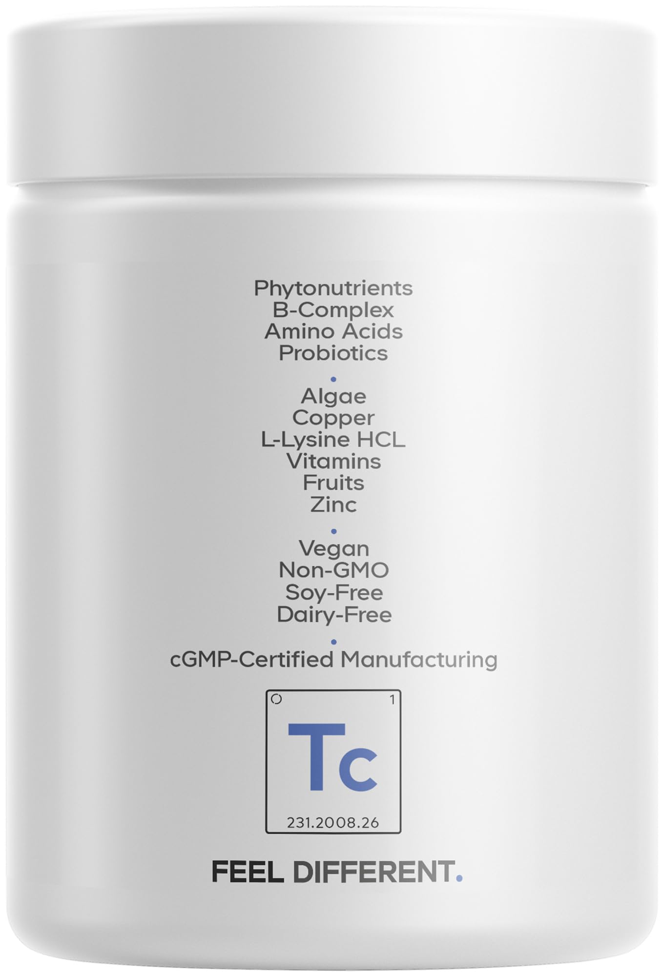 Codeage Teen Clearface Adolescent Face, Skin & Pimples, Vitamins A, C, D3, E, Pantothenic Acid, Niacin, Zinc Supplement Teenagers, Probiotics, L-Lysine, Omega-3, Oily Skin, Pores, Spots - 60 Capsules