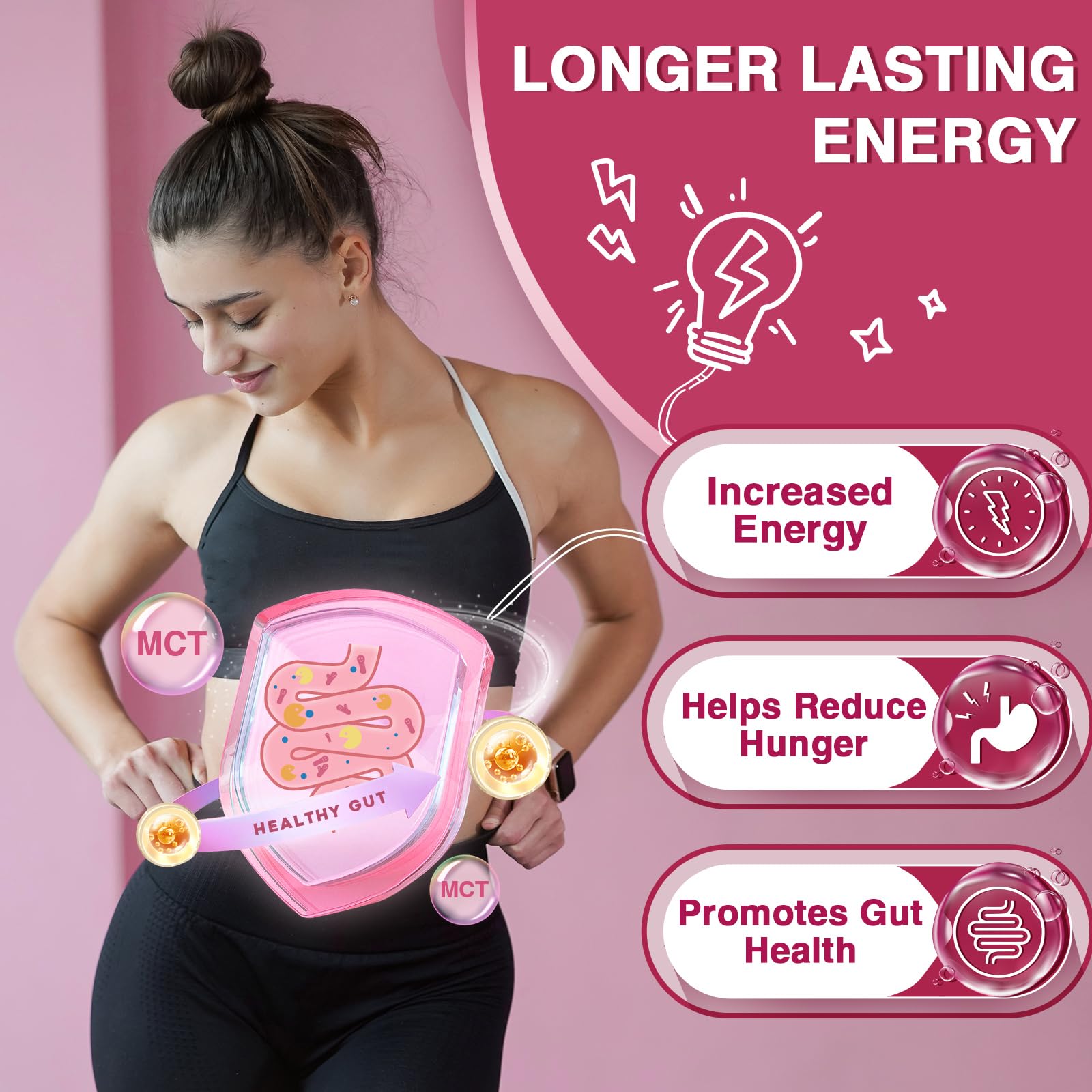 ZEBORA Multi Collagen Peptides Powder Packets with Hyaluronic Acid, Biotin, MCT - Hydrolyzed Collagen with 5 Billion Probiotics - Support Skin Hair Nail & Gut Health - 30 Stick Packs