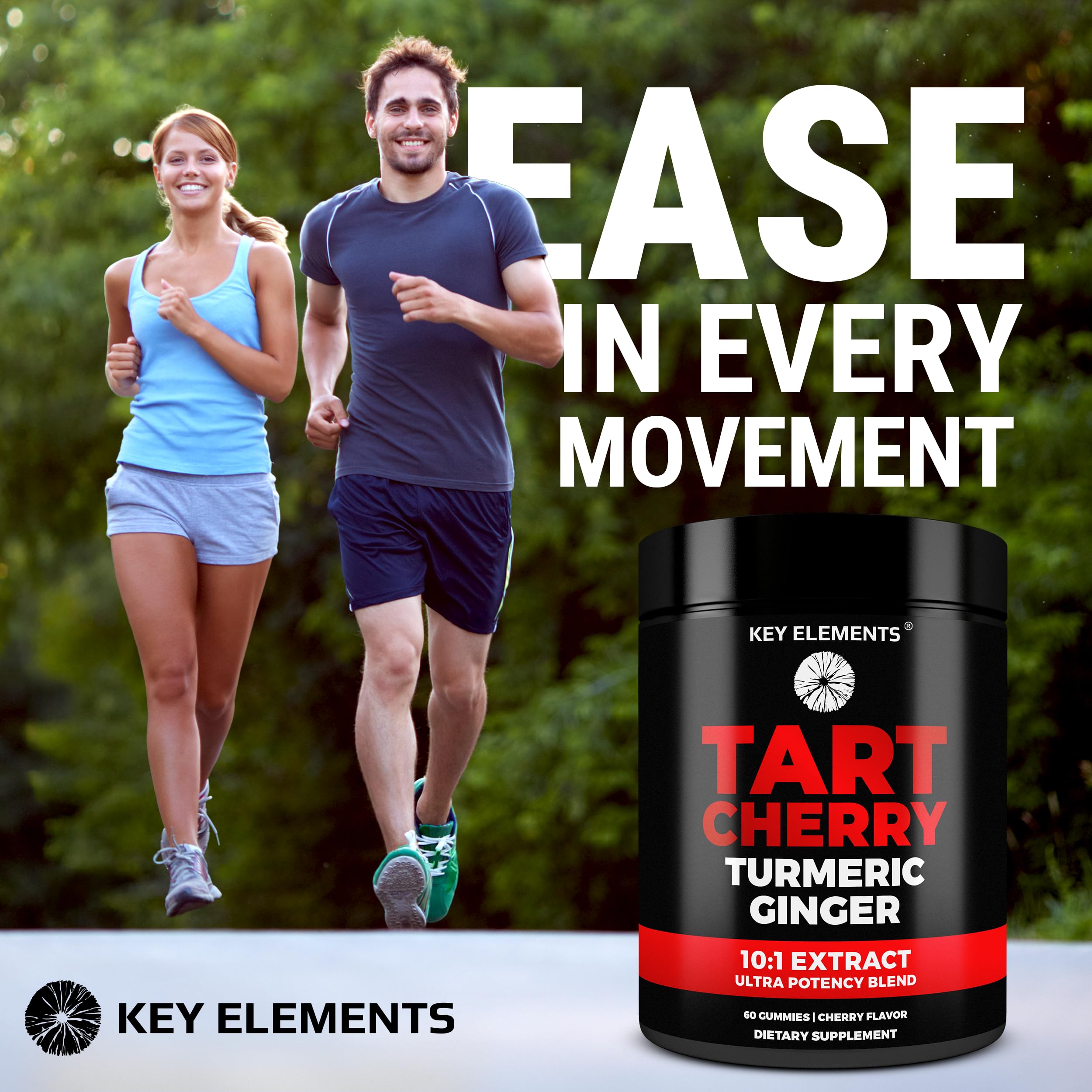 [Ultra Strength] Tart Cherry Gummies Extract with Turmeric & Ginger - Natural Tart Cherry Supplement for Uric Acid Cleanse Support & Recovery Gummies