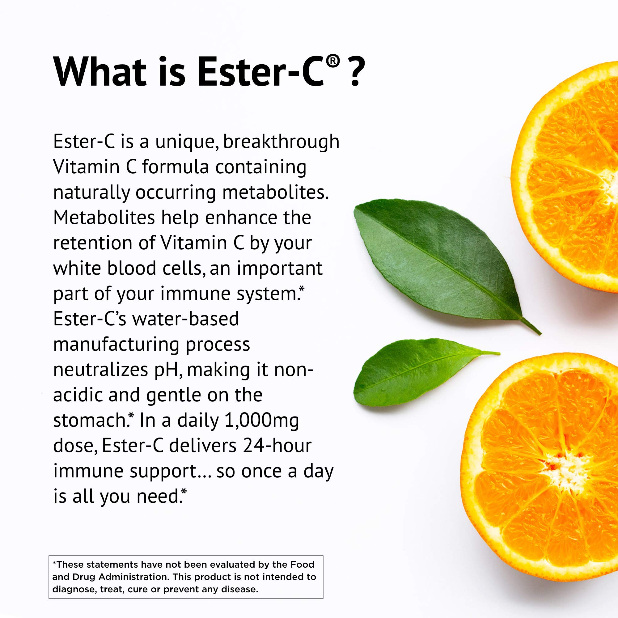 American Health Ester-Vitamin C with Citrus Bioflavonoids 1Vitamin 000 Milligrams 180 Veg Tabs