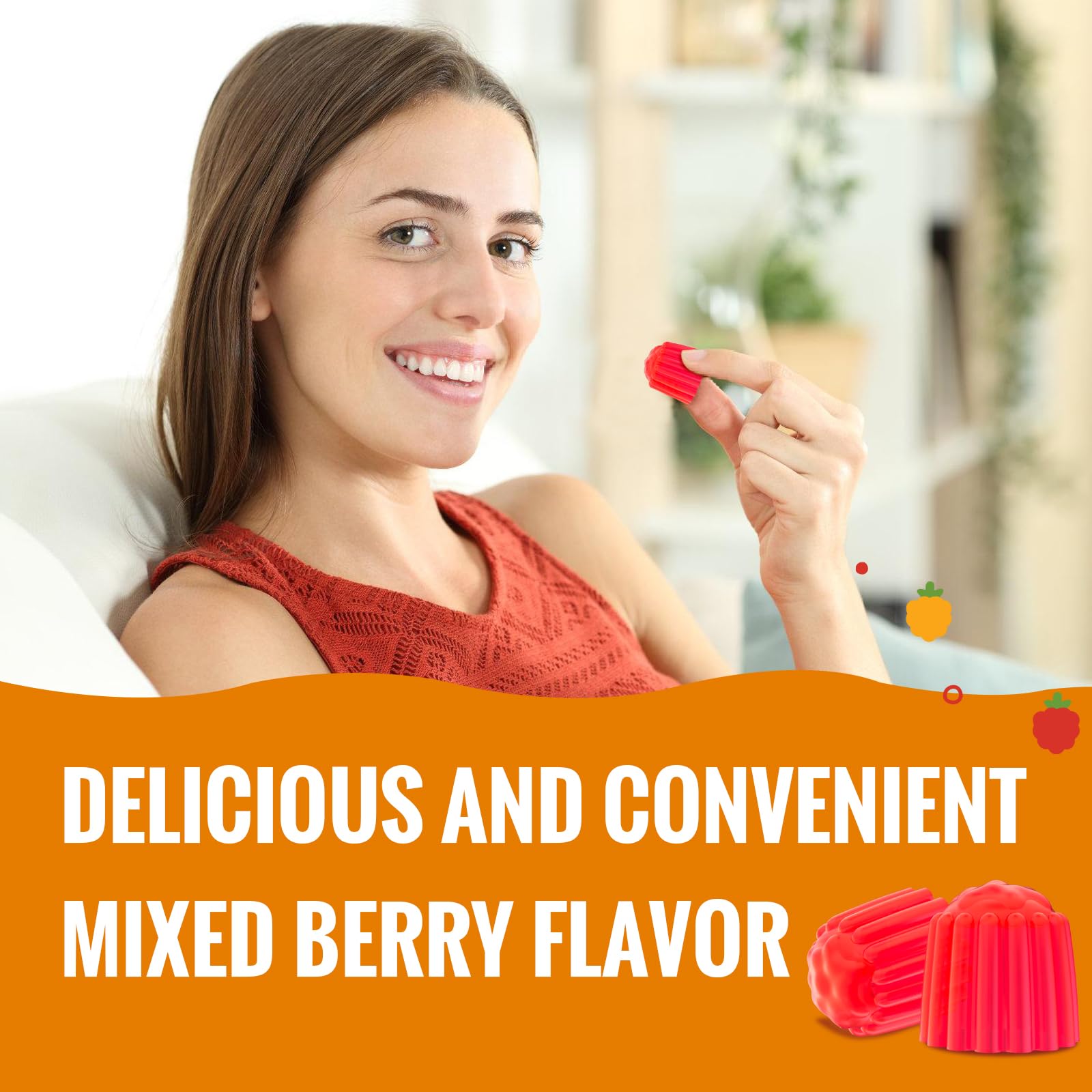 ChiQwench Cholesterol Supplements with 1500 Mg Plant Sterols & Stanols, Cholesterol Support Gummies, Cholesterol Complex Gummies, Maintains Normal Levels, Mixed Berry Flavor, 120 Count