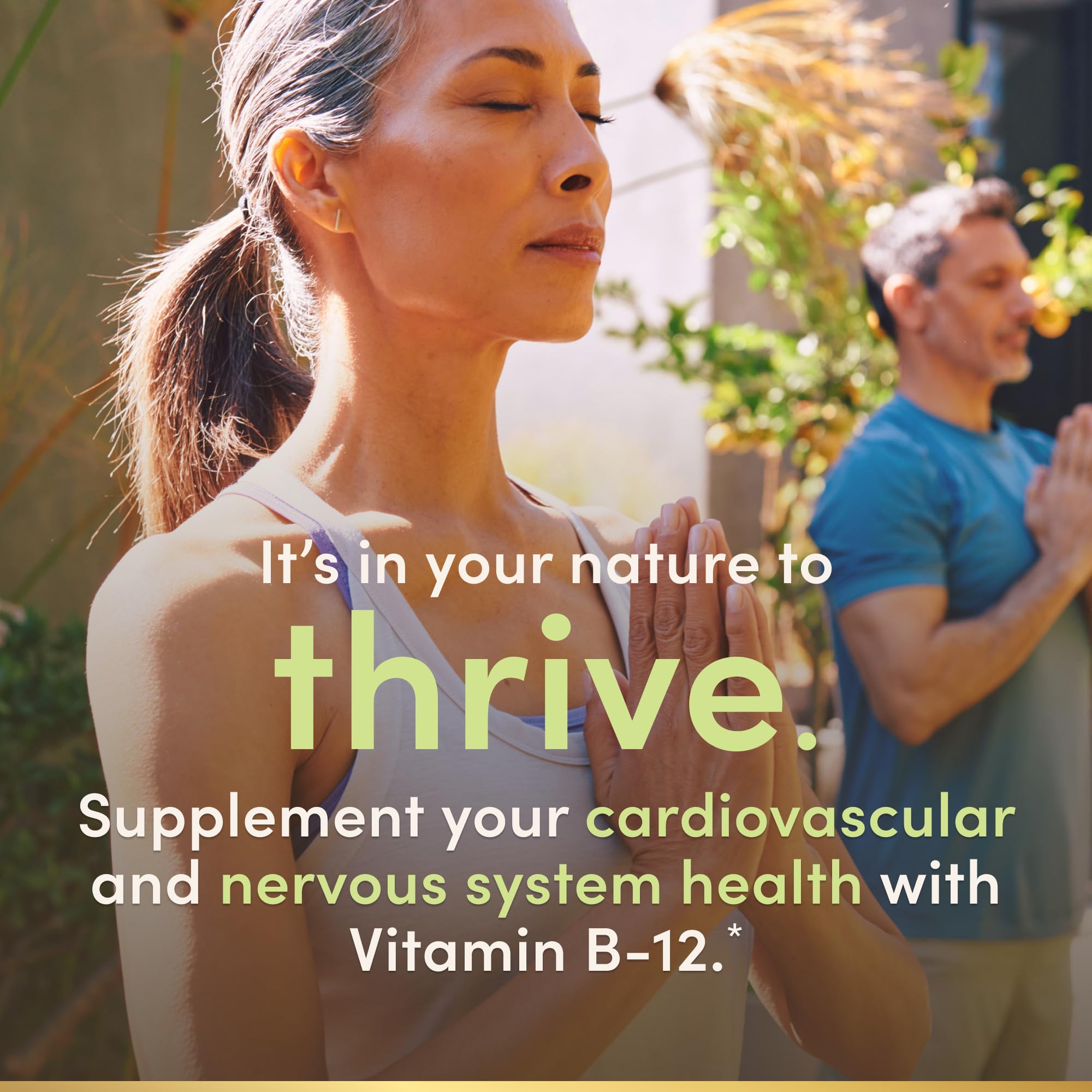 Nature's Bounty Vitamin B12 1000 mcg Supplements,Supports Energy Metabolism,200 Ct,(Pack of 2)