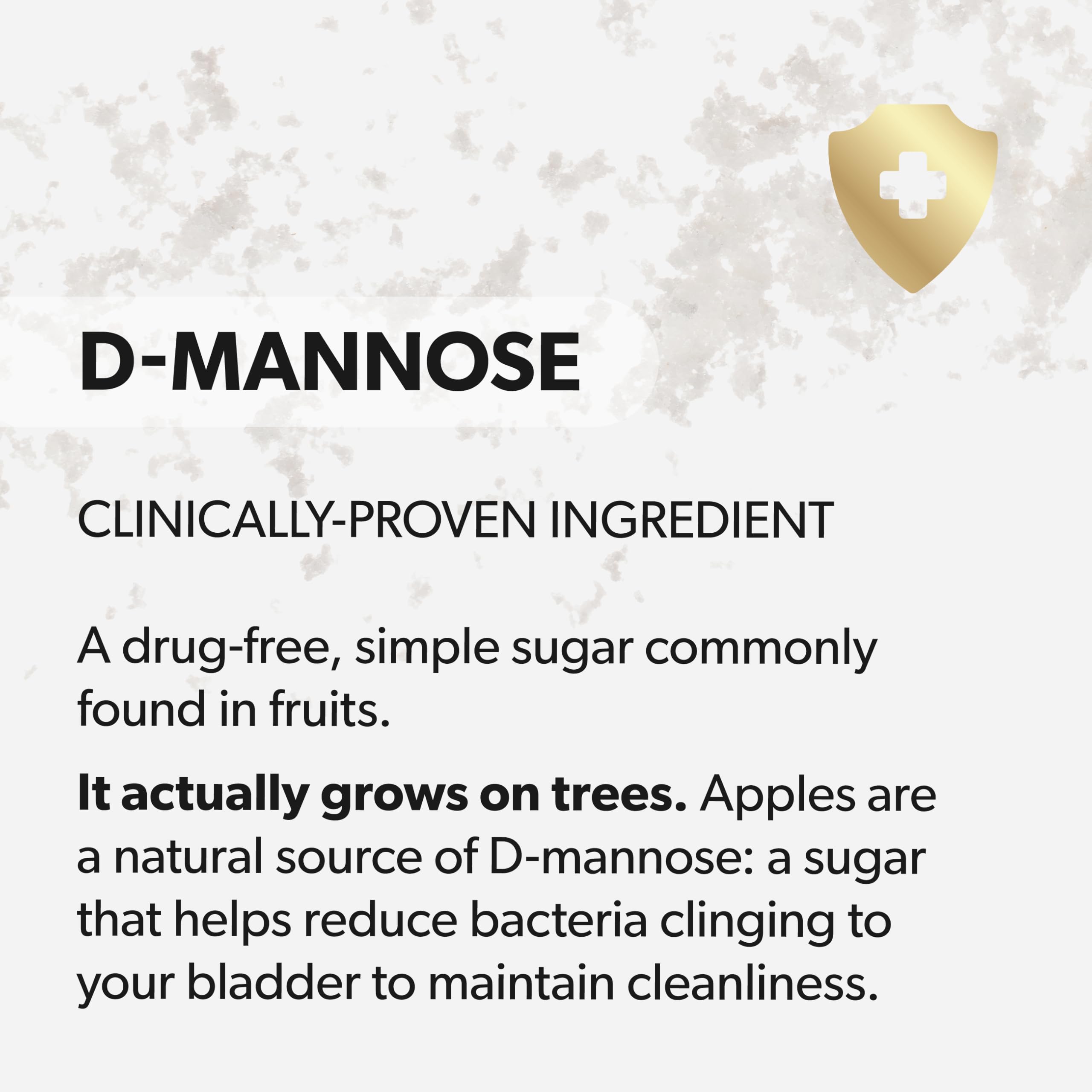 AZO D Mannose Urinary Tract Health, Cleanse, Flush & Protect The Urinary Tract, No.1 Pharmacist Recommended Brand, Clinical Strength, Non-GMO, 120 Count