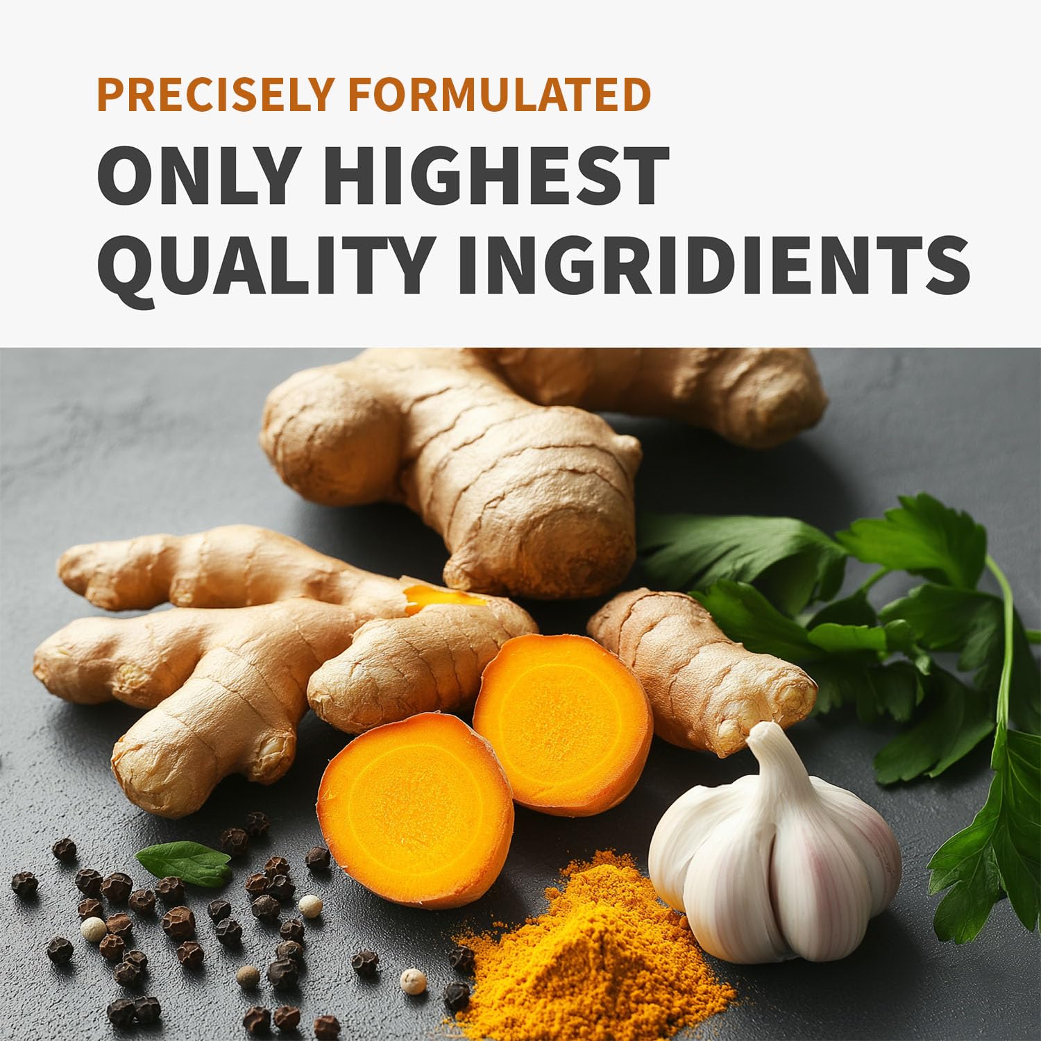 Extra Strength Turmeric Capsules - High-Absorption 2360 mg Curcumin Supplements, Non-GMO Blend for Digestive Comfort & Daily Support - Organic Turmeric Supplement with Black Pepper (240ct, Pack of 2)