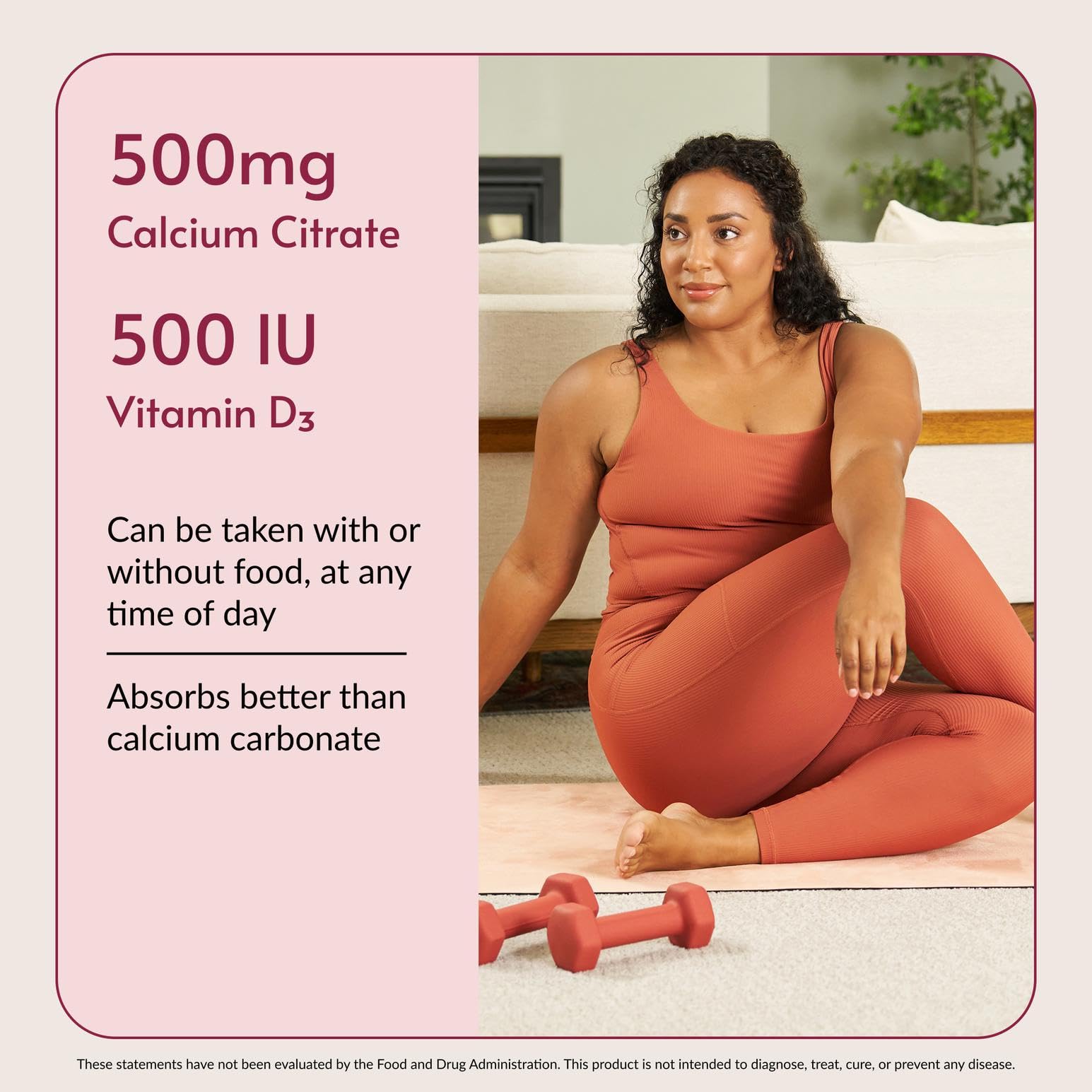 Bariatric Advantage Calcium Citrate Chewy Bites 500 mg - Highly Absorbable & Digestible - Vitamin D3 - Easily Chewable Calcium Supplement - Pineapple Mango - 90 Count