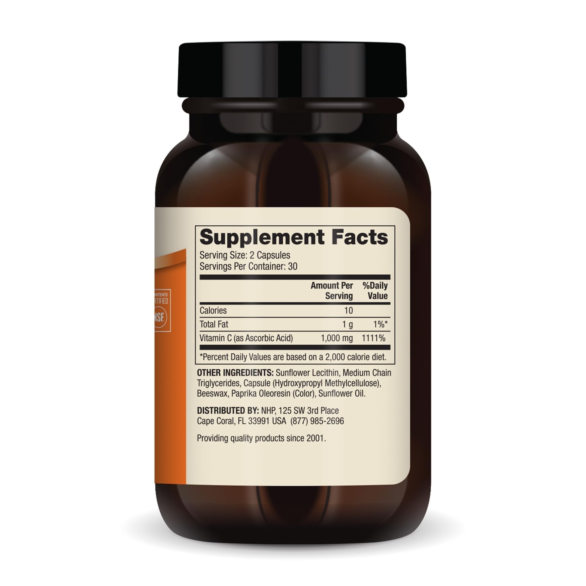 Dr. Mercola Liposomal Vitamin C - Brain, Heart, Eye & Immune Support - Provides 1,000 mg of Bioavailable Vitamin C - Non-GMO, Gluten-Free & Soy-Free - 60 Capsules (30 Servings)