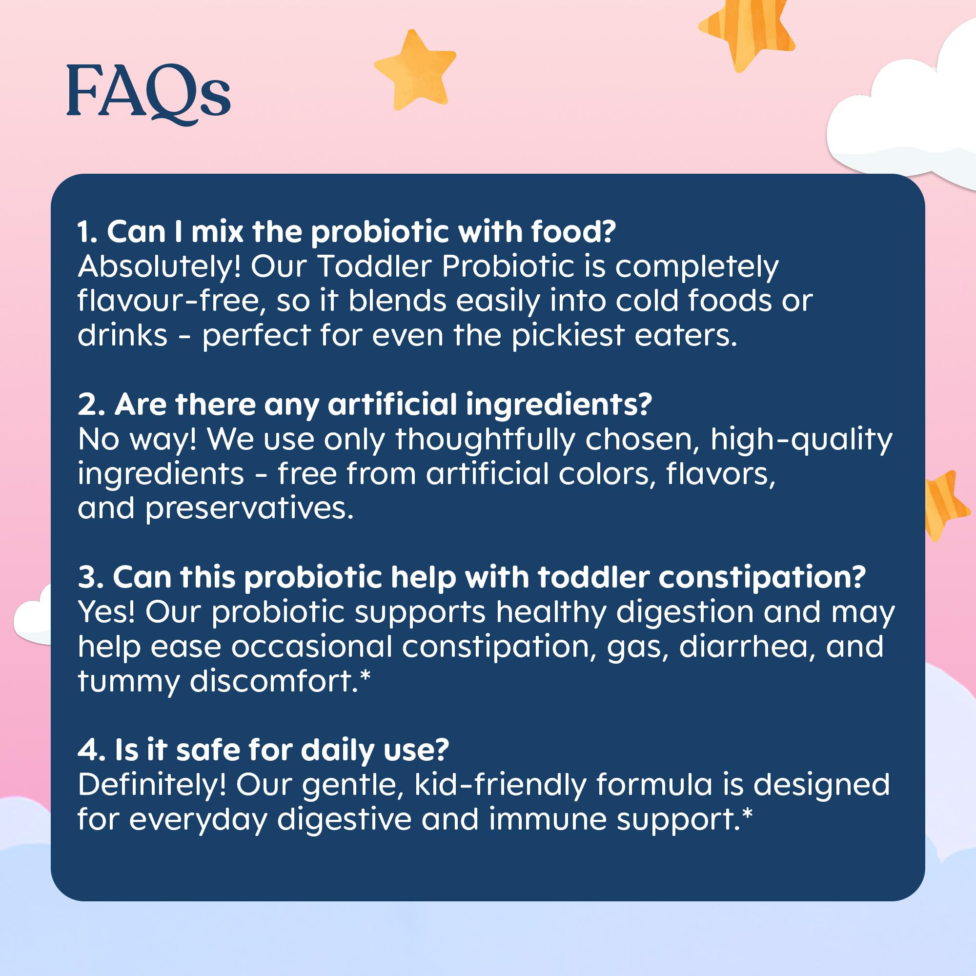 Lovebug Kids Probiotic Powder with Prebiotic Fiber - Toddler Immunity Support & Constipation Relief - USDA Organic Probiotics for Childrens Gut & Digestive Health (Ages 1-4) - 30 Pack (Unflavoured)