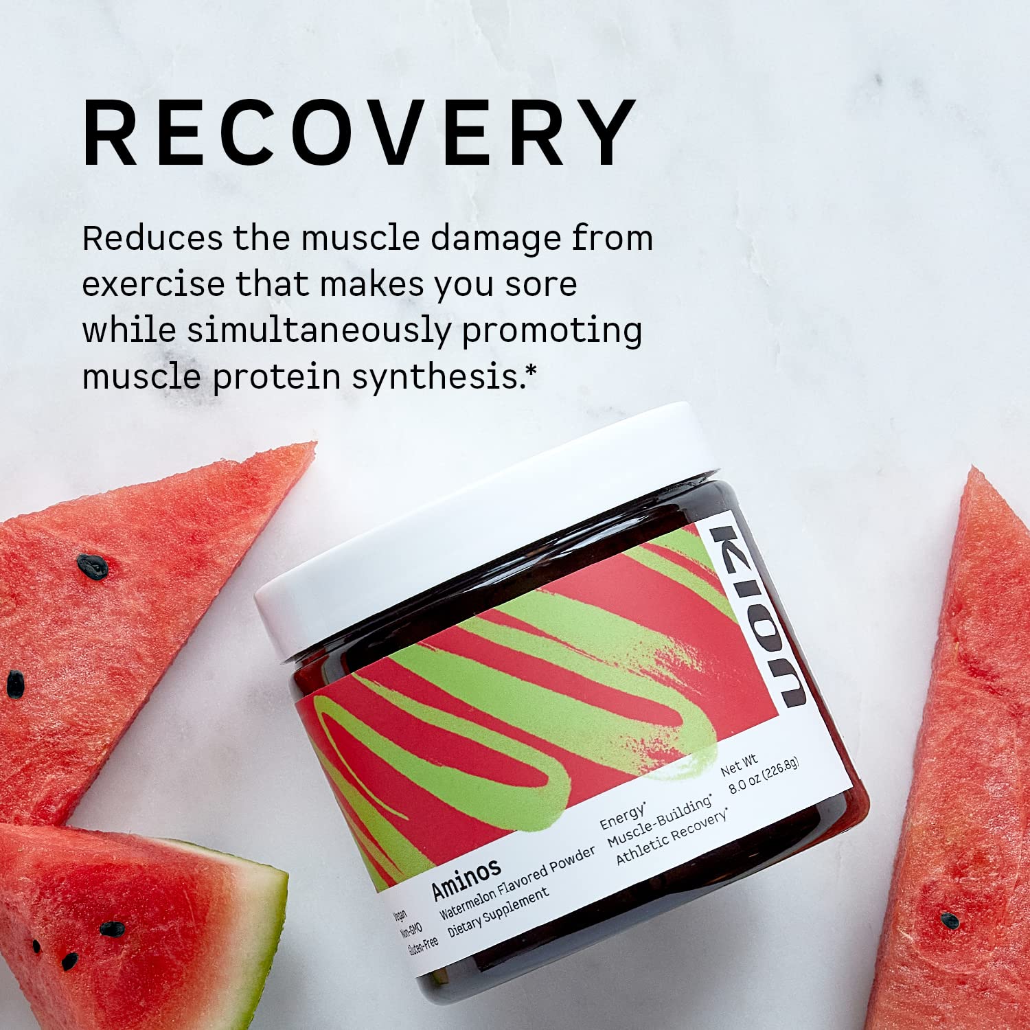 Kion Aminos Essential Amino Acids Supplement - Amino Acid Powder, Amino Energy Powder, Essential Energy Without Caffeine, Essential Amino Acids, BCAA EAA - 30 Servings, Cool Lime