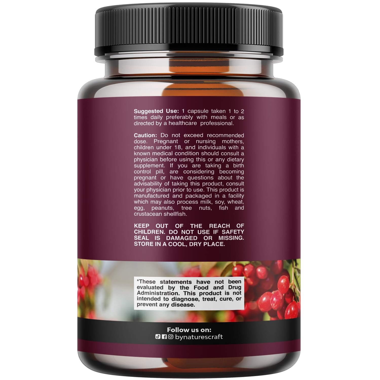 Advanced Kidney Support Supplement - Kidney Cleanse Detox & Repair Cranberry Extract Capsules with Uva Ursi, Stinging Nettle & Astragalus for Kidney health - Urinary Tract Health - 120 Count