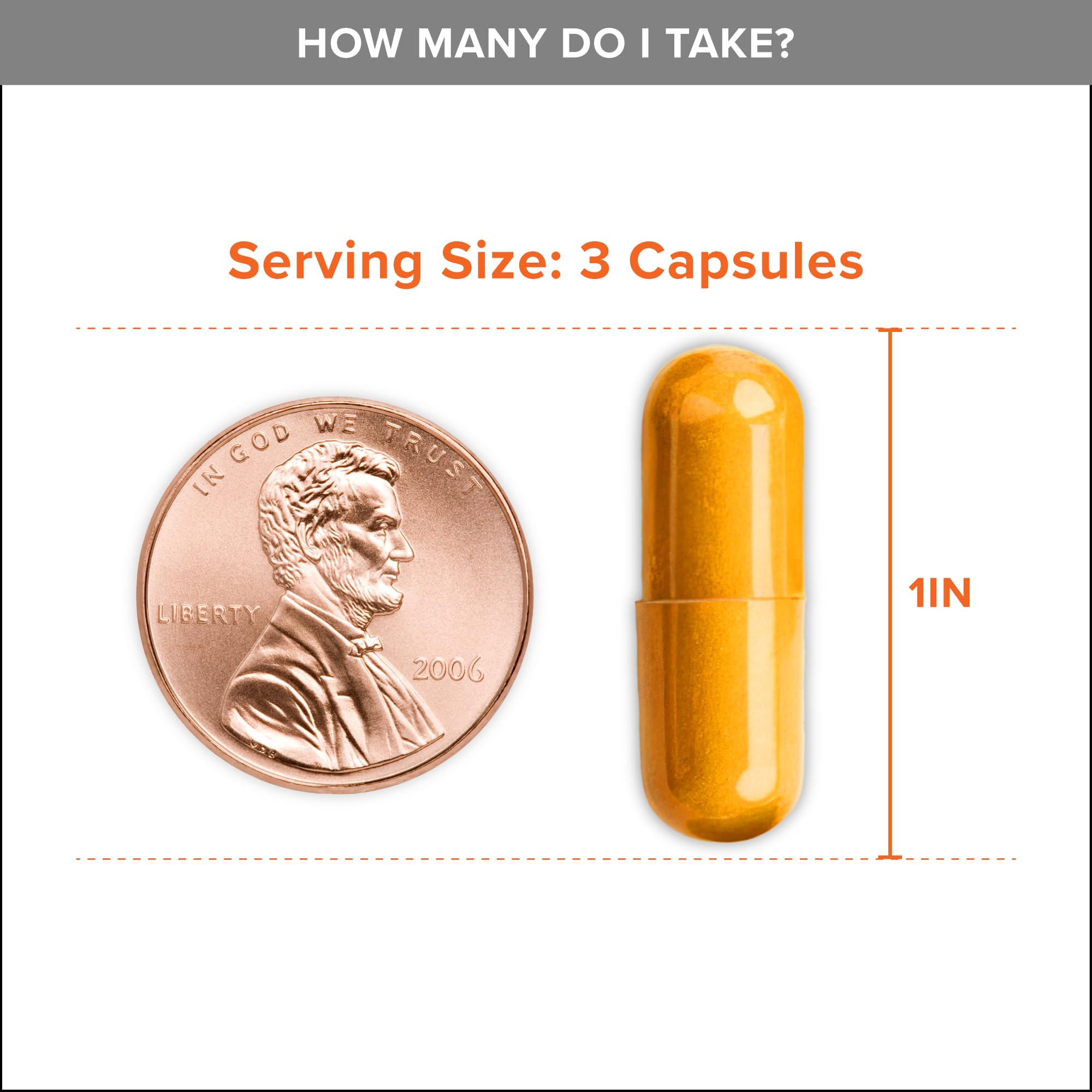 Turmeric Curcumin Capsules, Qunol with Ultra High Absorption 1500mg, Joint Support, Dietary Supplement, Extra Strength, 90 Vegetarian Capsules