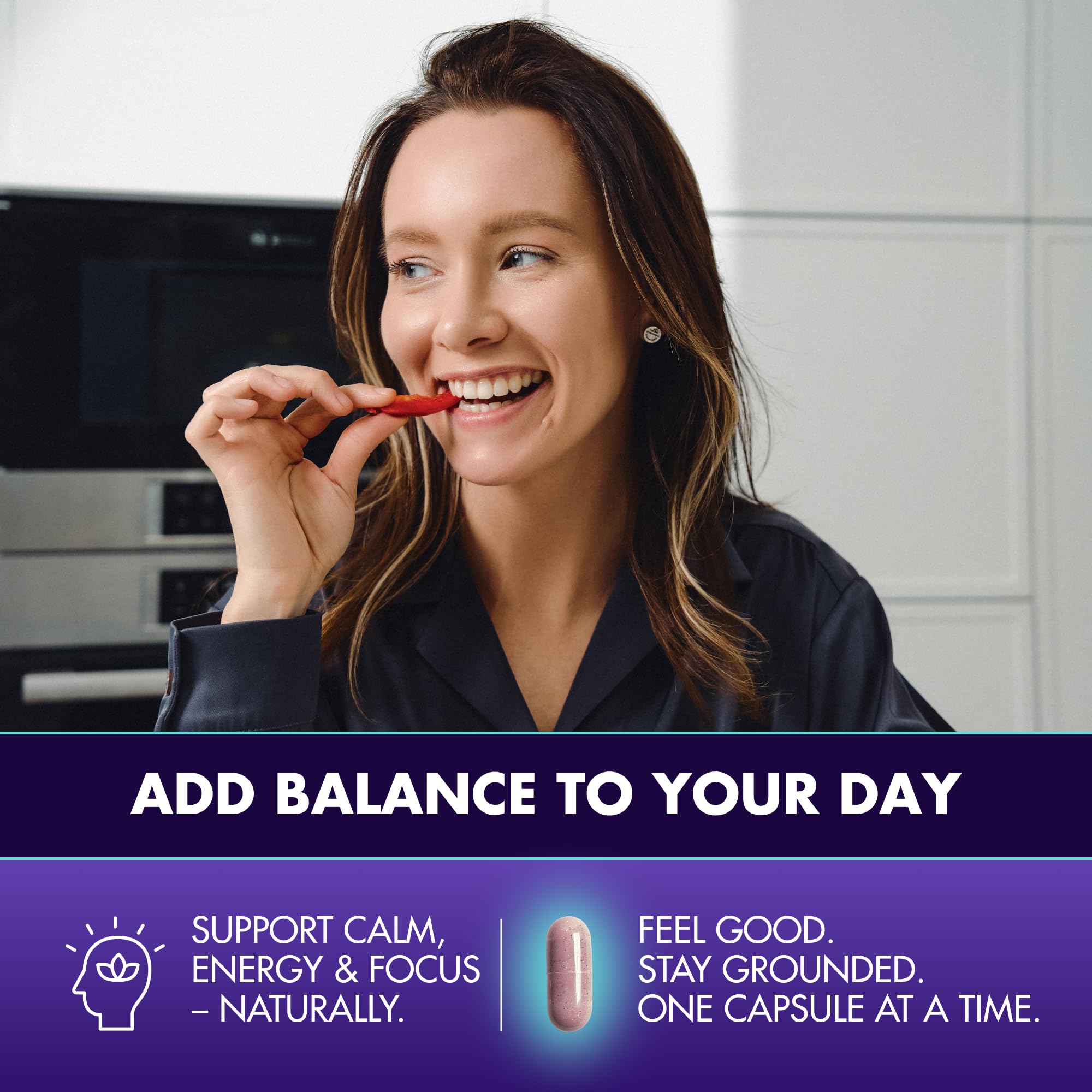 Magnesium Complex 2,150MG, High Absorption Capsules with Magnesium Glycinate, Citrate & Malate, Plus Vitamin B6, B2, Folate & Beet Root, Vegan, Non-GMO, No Artificial Additives, 90 Capsules