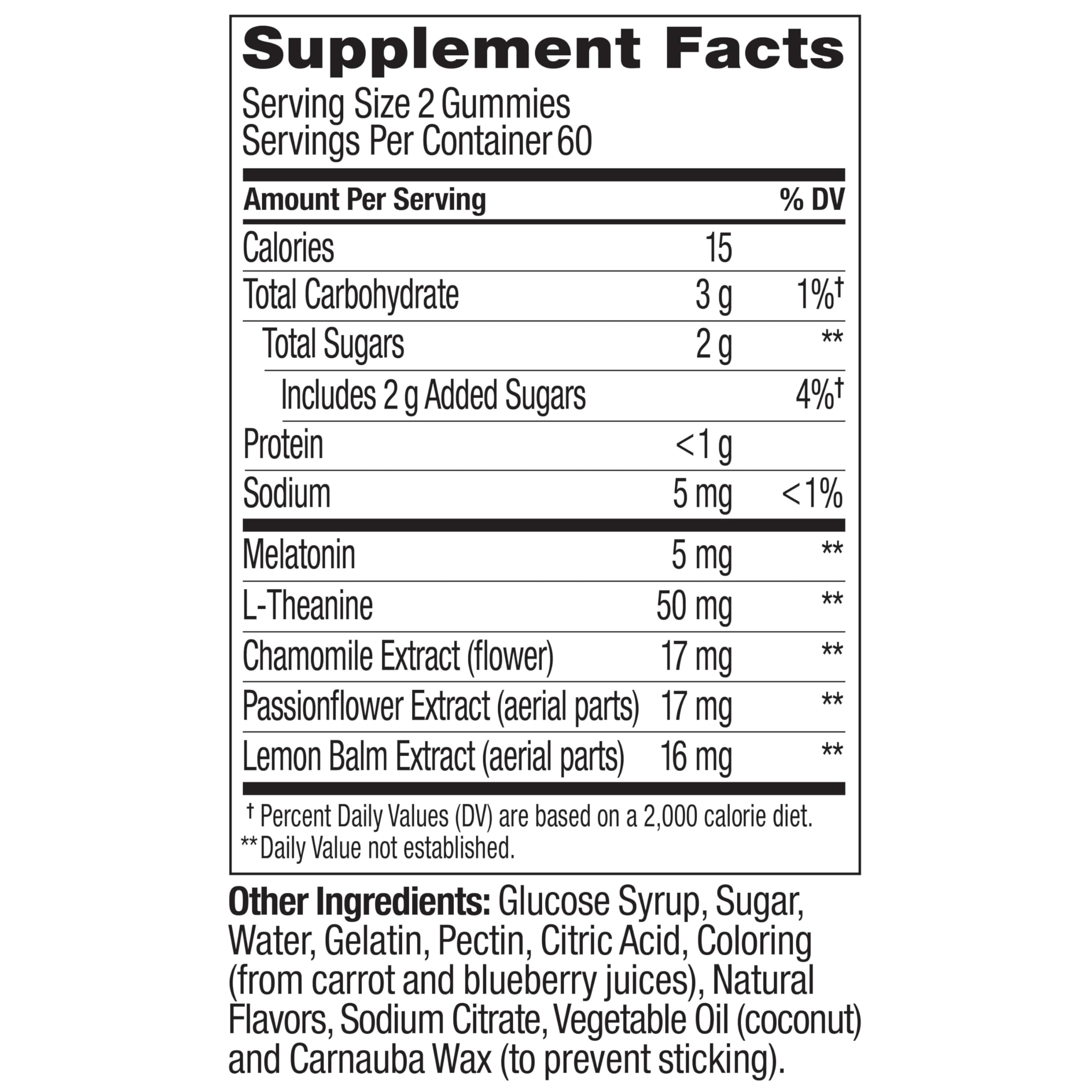 OLLY Extra Strength Sleep Gummy, 5 mg Melatonin, L-Theanine, Chamomile, Lemon Balm Extracts, Sleep Aid, BlackBerry Flavor - 120 Count