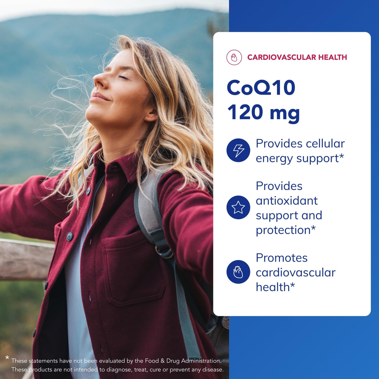 Pure Encapsulations CoQ10 120 mg - Coenzyme Q10 Supplement for Heart Health, Energy, Antioxidants, Brain & Memory Health - Cellular Health, Cognition & Cardiovascular Support* - 60 Capsules