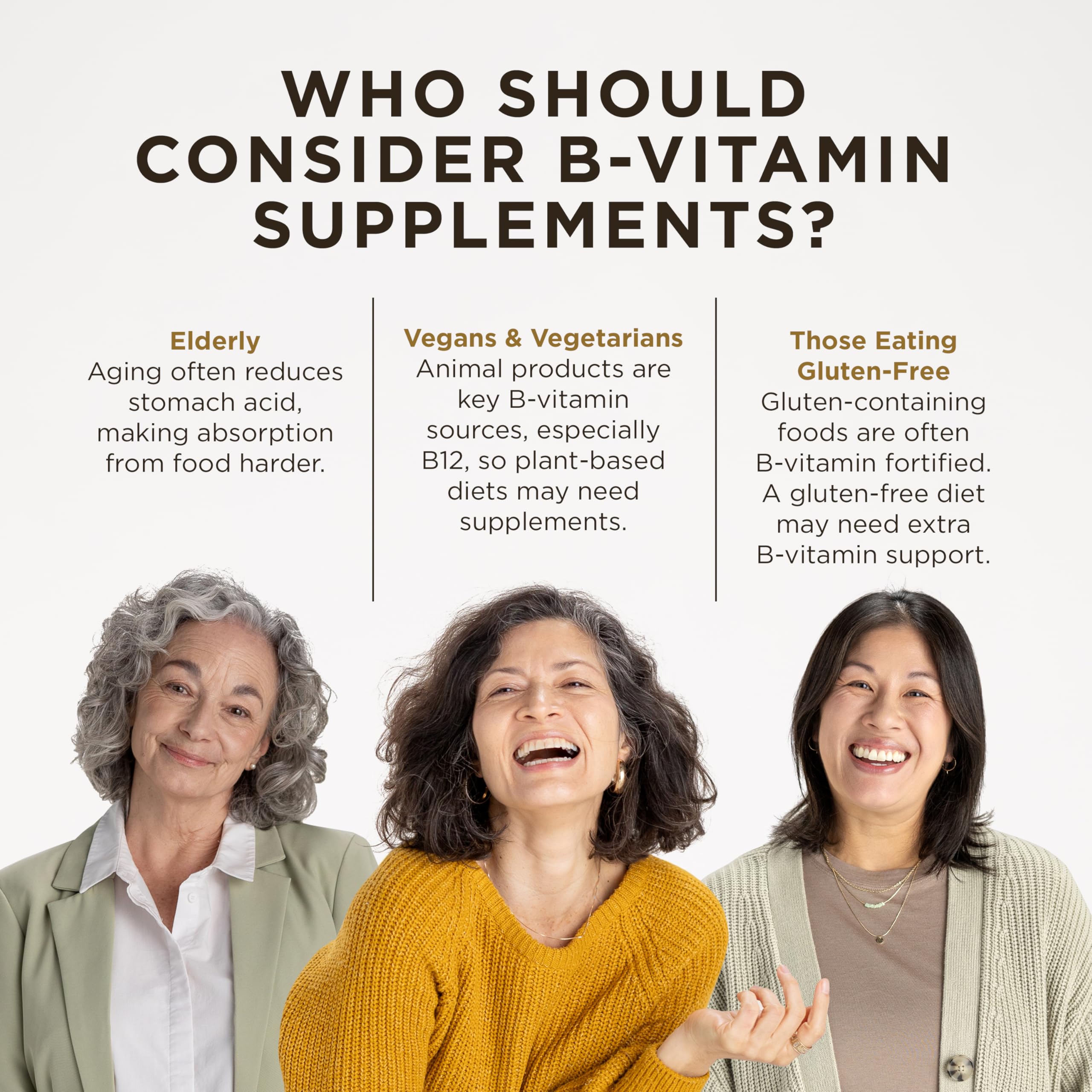 Solgar B-Complex 100",250 Vegetable Capsules - Nervous System Support - Supports Energy Metabolism - Non-GMO,Vegan,Gluten Free,Dairy Free,Kosher - 250 Servings,(Pack of 2)