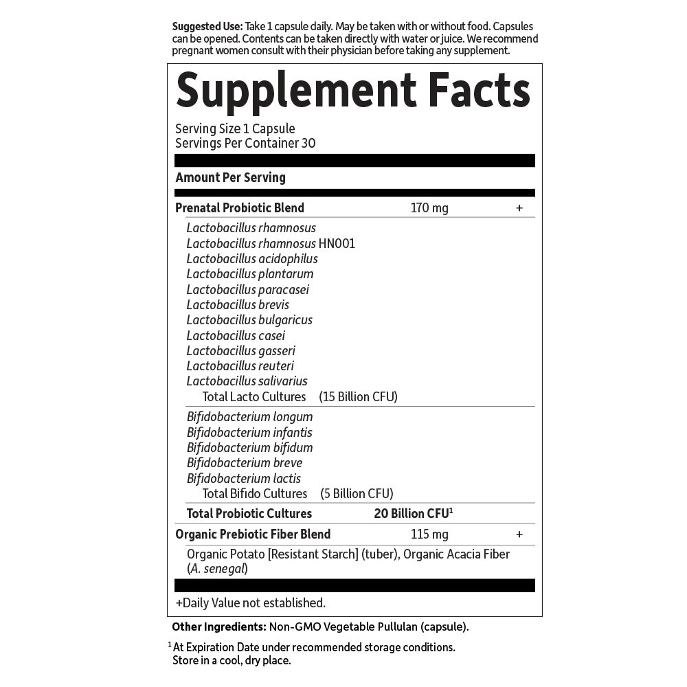 Garden of Life Prenatal Support Bundle – Minami Prenatal DHA Omega 3 Fish Oil (60 Soft gels) + Dr. Formulated Once Daily Prenatal Probiotics for Mom & Baby (30 Vegetarian Capsules), Gluten Free