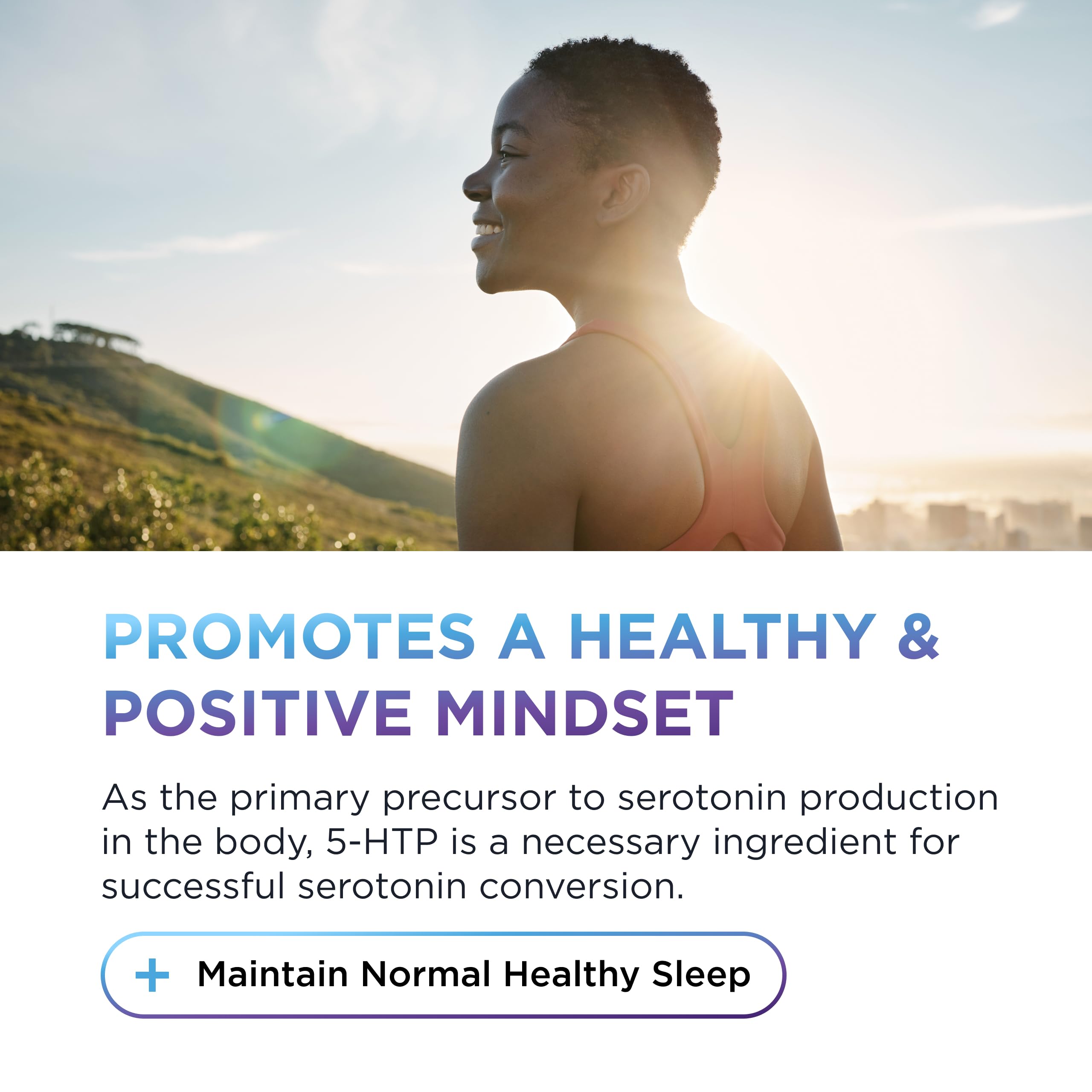 DR. EMIL NUTRITION 200 MG 5-HTP Plus with SAM-e for Mood, Stress, and Sleep - 5HTP Supplement with Vitamin B6-120 Vegan Capsules, 60 Servings