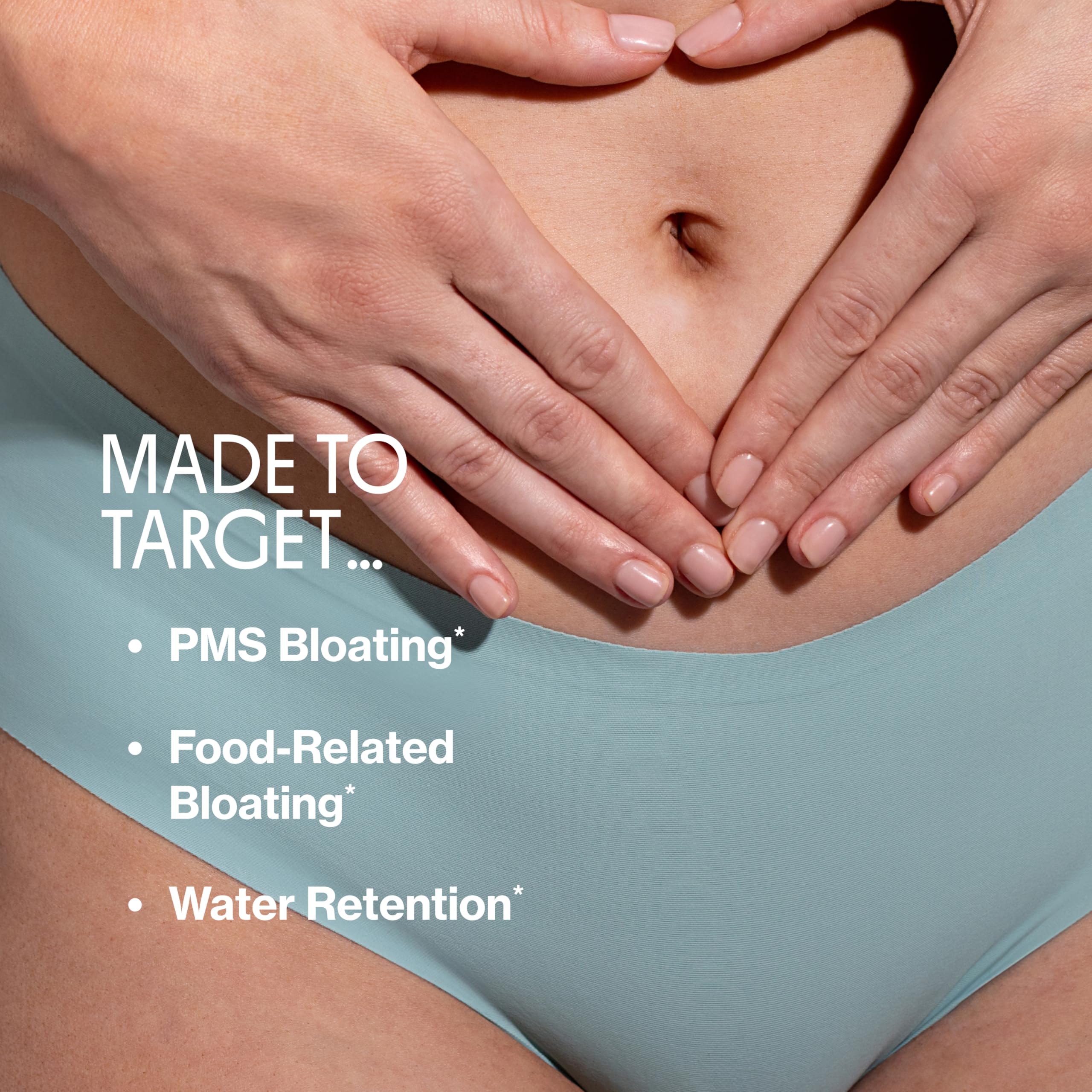 Love Wellness Bye Bye Bloat | Digestive Enzymes for Fast Acting Bloating Relief for Women | Helps Reduce Water Retention & Gas Relief | Supports Digestive Health with Fenugreek & Dandelion | 60 Count