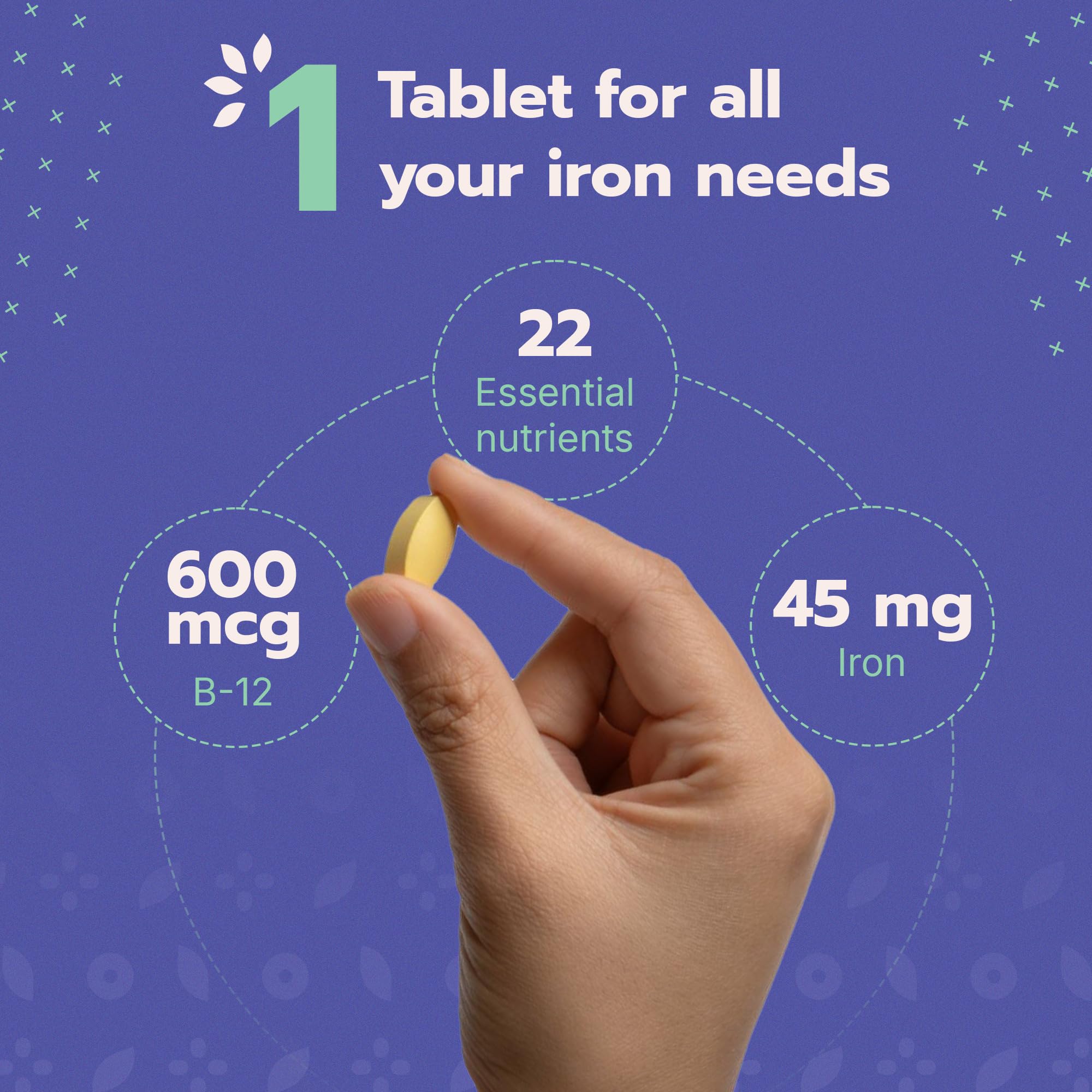 Just One - Once Daily Bariatric Multivitamin with Iron (30)