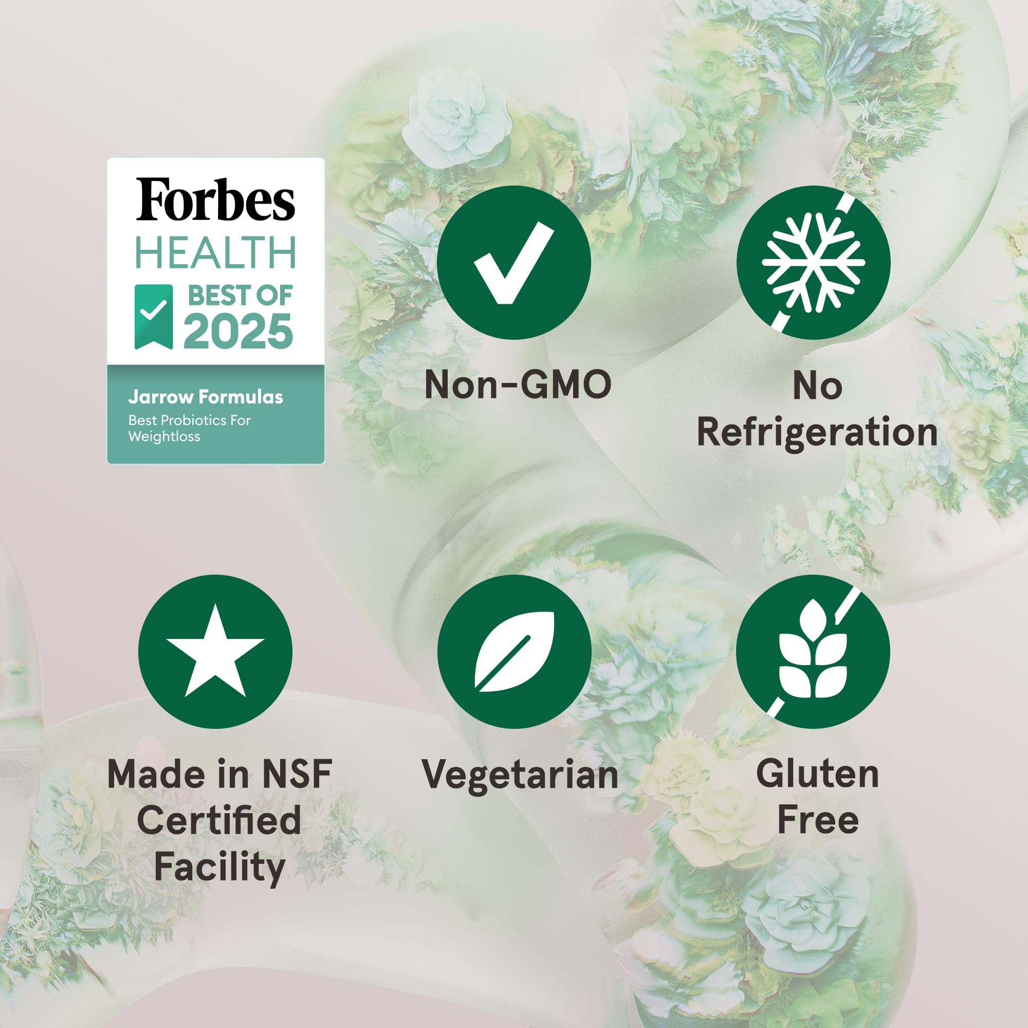 Jarrow Formulas Jarro Dophilus Probiotics 10 Billion CFU - Probiotic Supplement Capsules for Digestive Health & Gut Health for Women and Men, 120 Veggie Capsules, Up to 60 Days, Shelf Stable